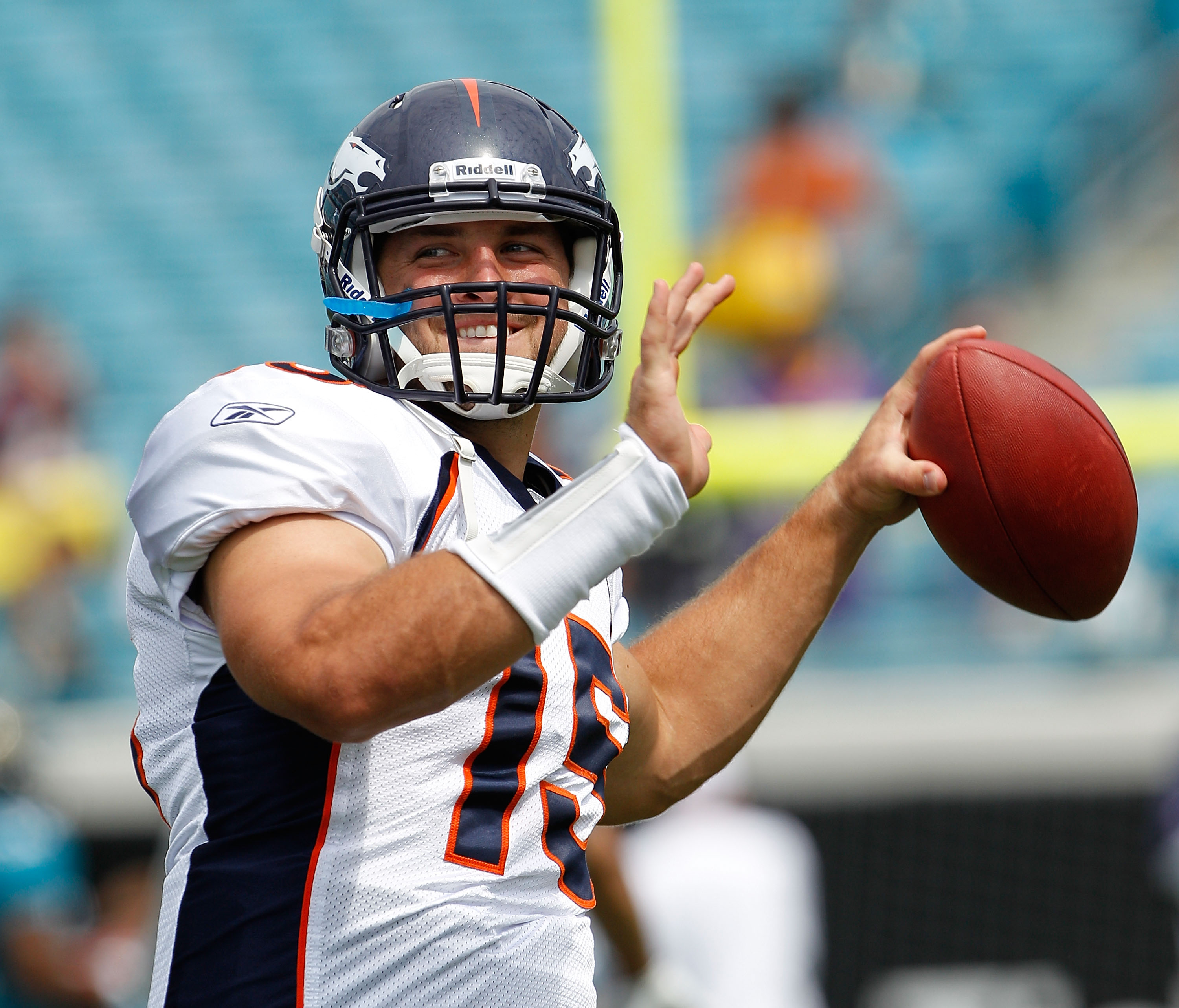 Jacksonville Jaguar Tim Tebow jerseys top seller in NFL Shop