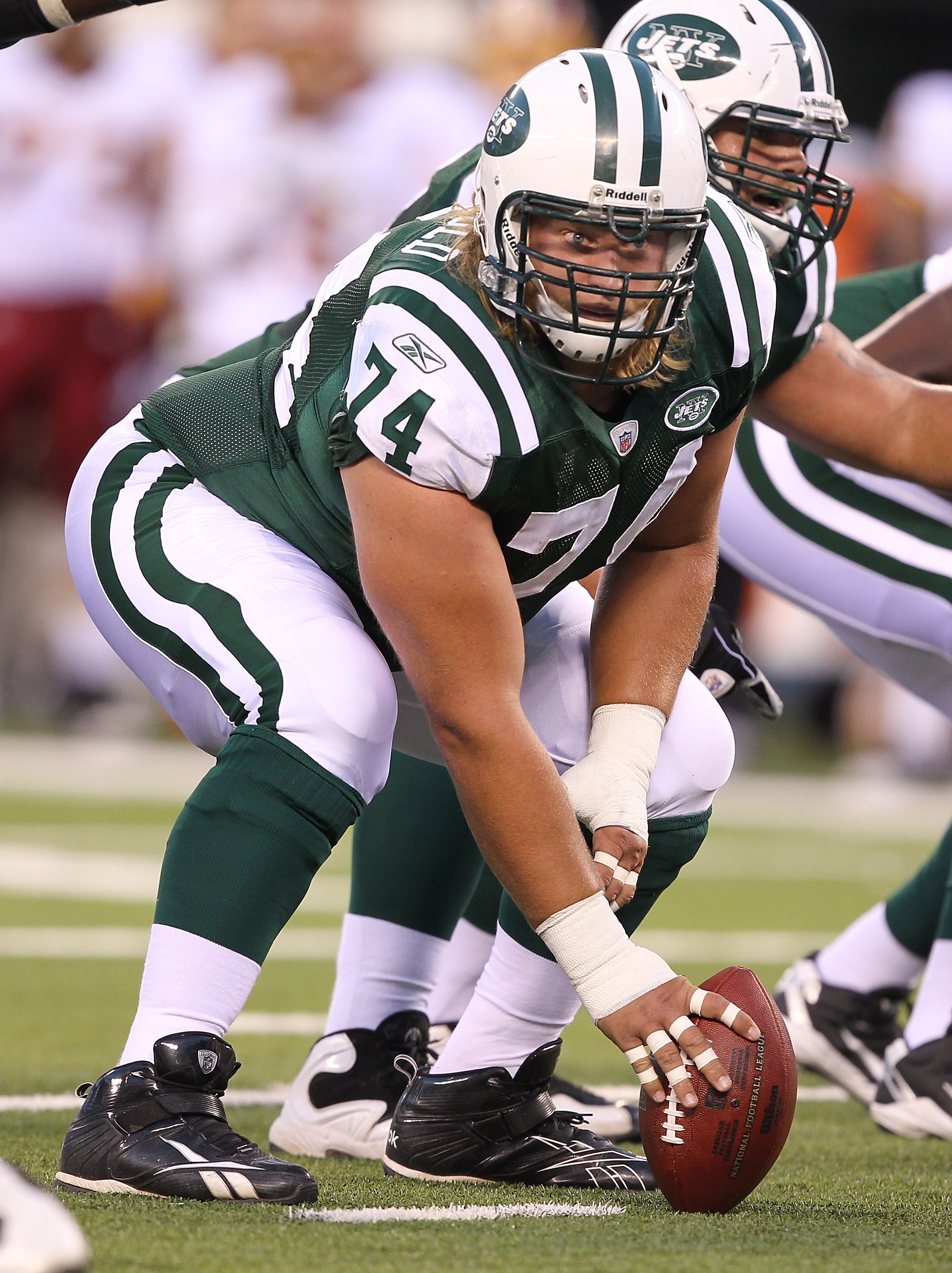 EAST RUTHERFORD, NJ - AUGUST 27: The New York Jets Flight Crew