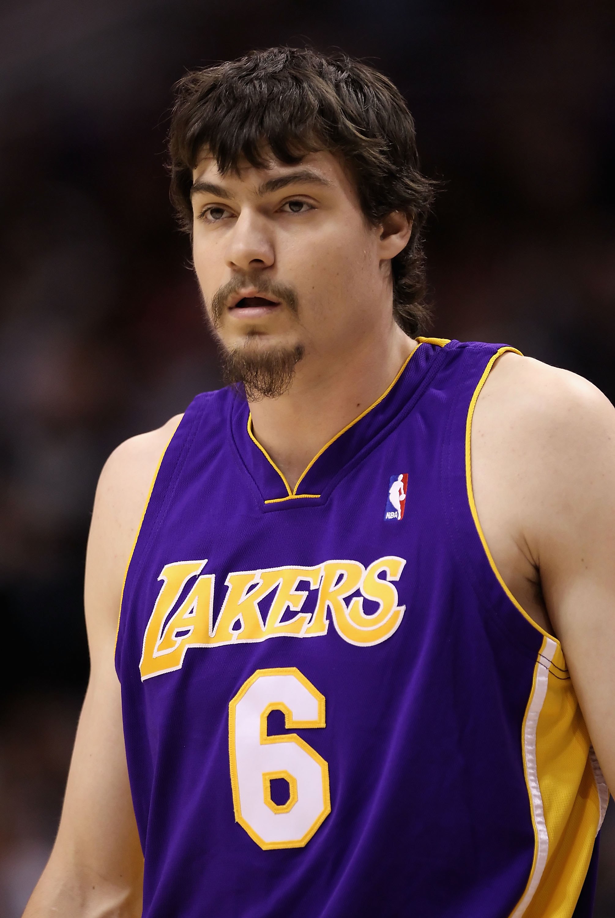 PHOENIX - MARCH 12:  Adam Morrison #6 of the Los Angeles Lakers in action during the NBA game against the Phoenix Suns at US Airways Center on March 12, 2010 in Phoenix, Arizona.  The Lakers defeated the Suns 102-96.  NOTE TO USER: User expressly acknowle