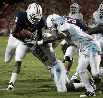 Nic Grisgby and the Arizona Wildcats put on a show against the Citadel.
