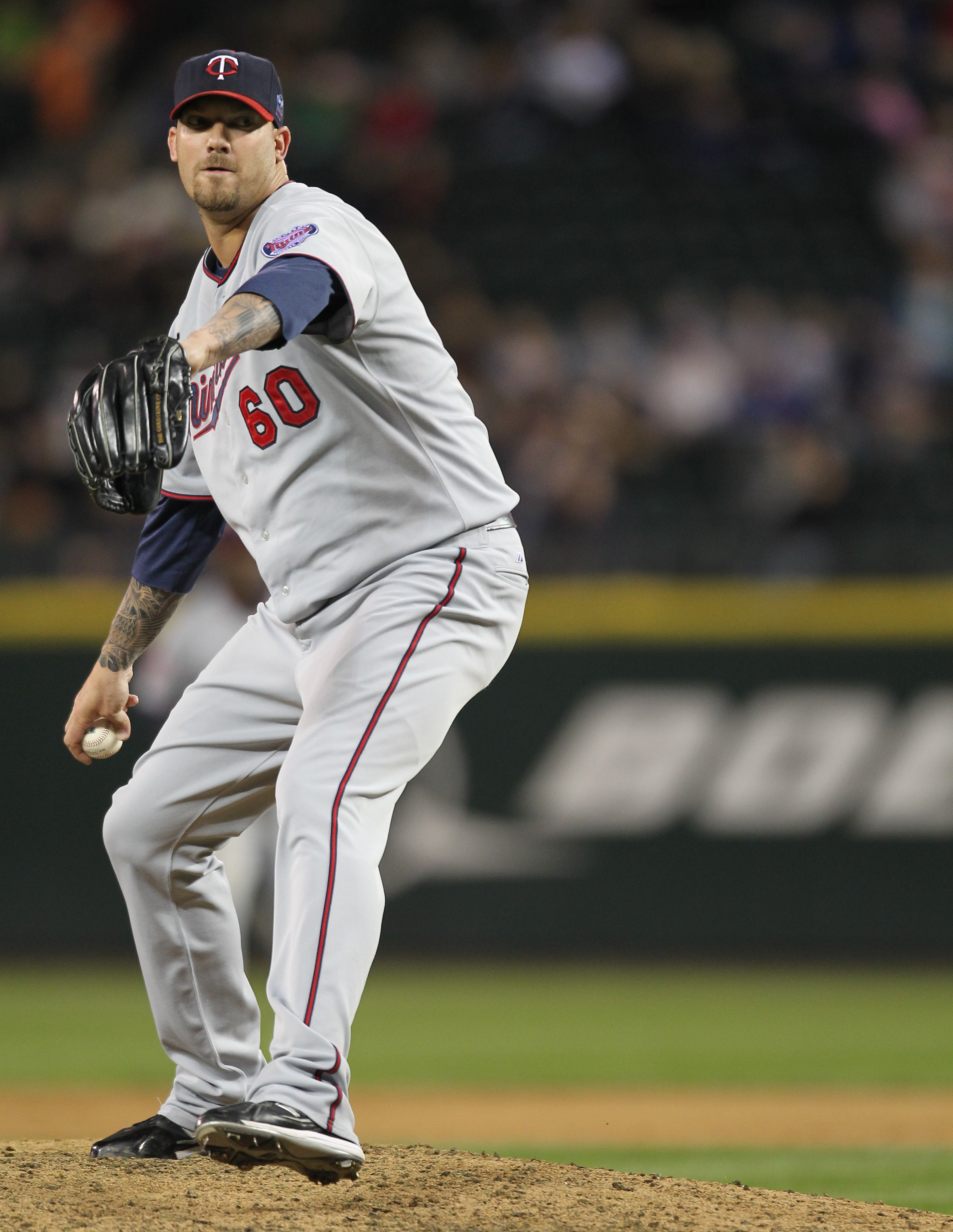 GFA Minnesota Twins Closer * JON RAUCH * Signed 11x14 Photo COA