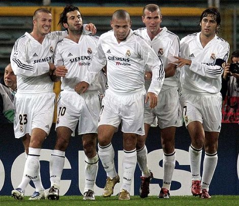 Beckham, Figo, Ronaldo, Zidane, Raul