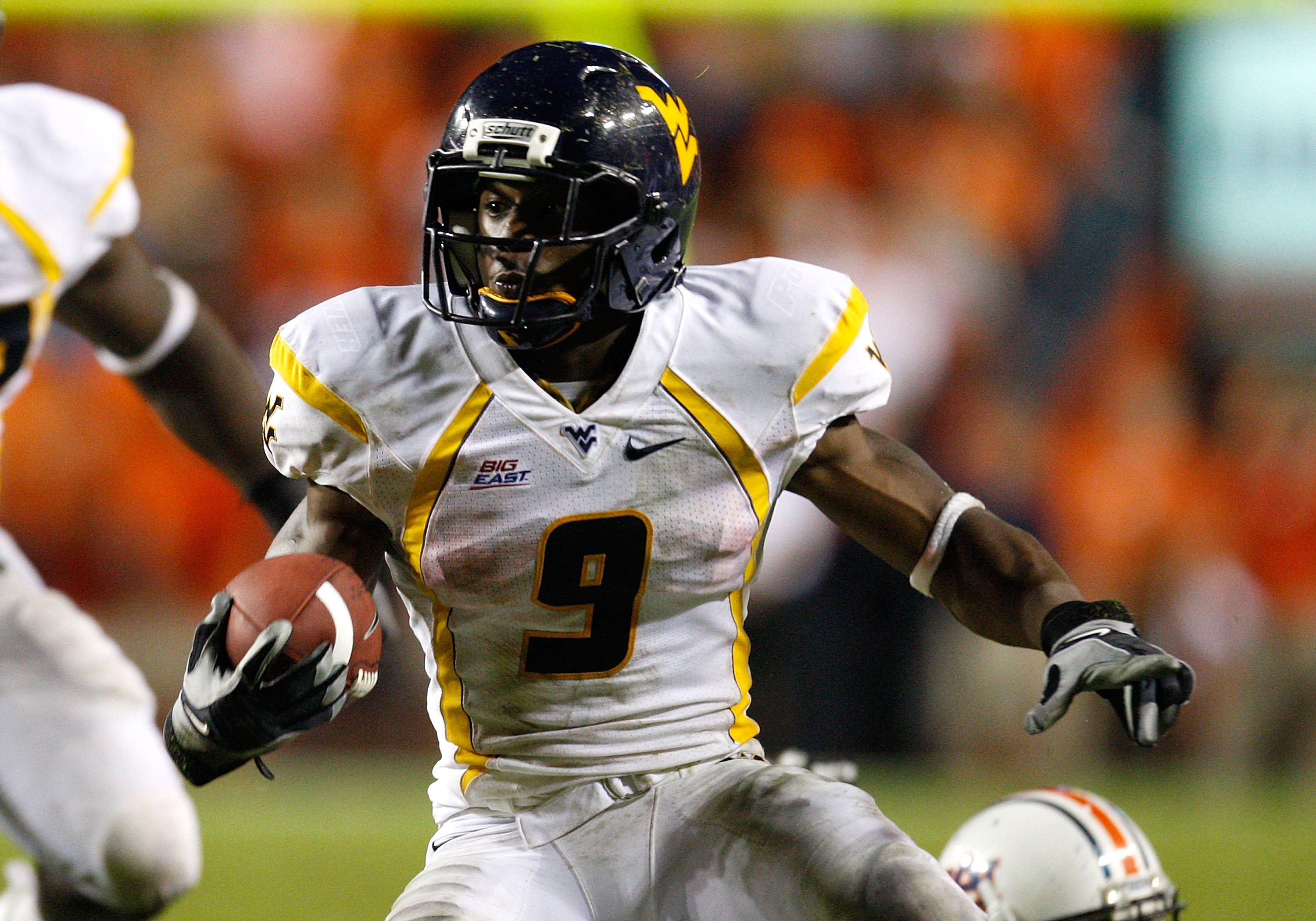 Hot] Buy New Geno Smith Jersey #12 West Virginia Navy