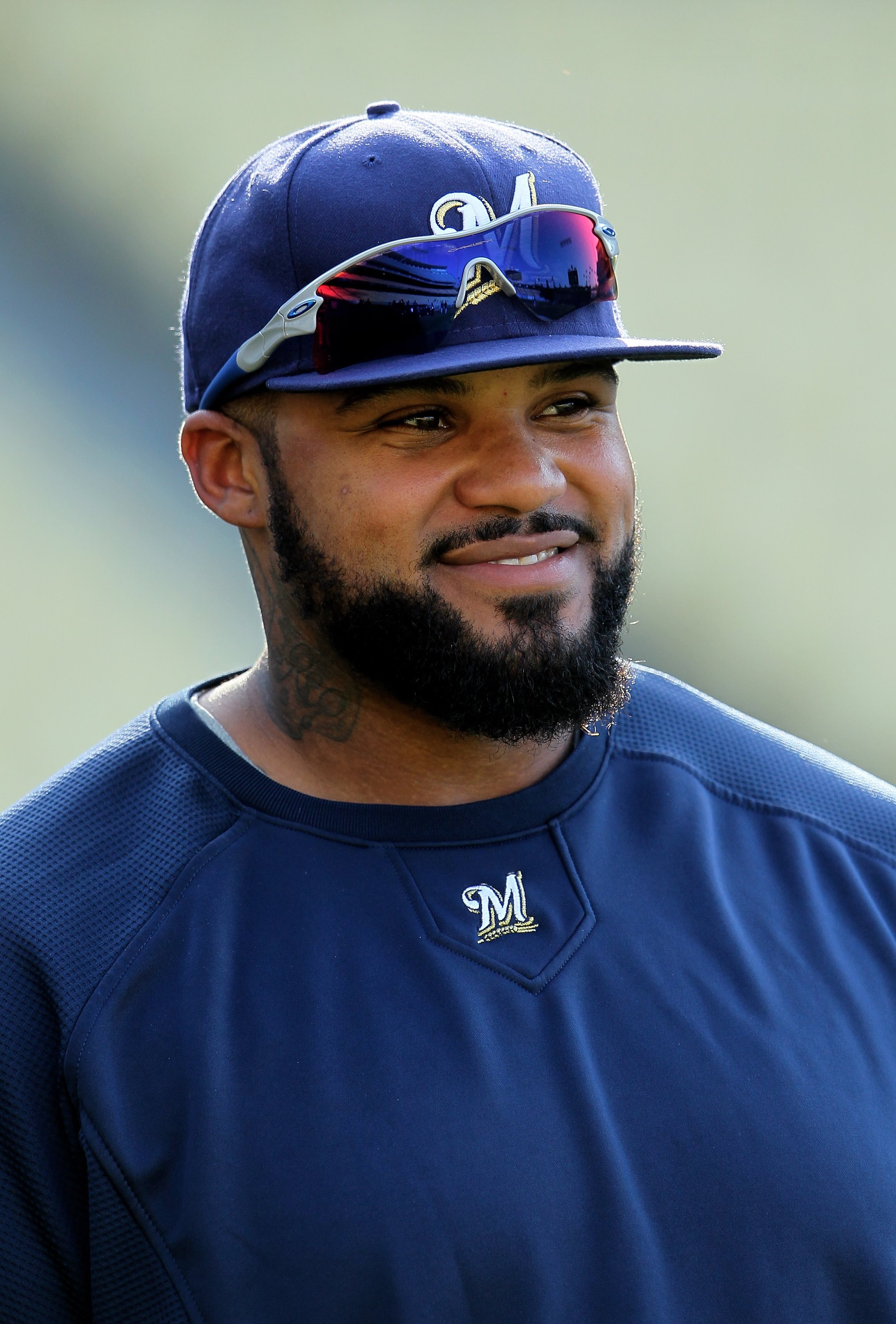 Prince Fielder's weight a concern, but Brewers first baseman
