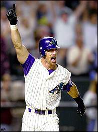 Luis Gonzalez's walk-off home run, 09/28/2001