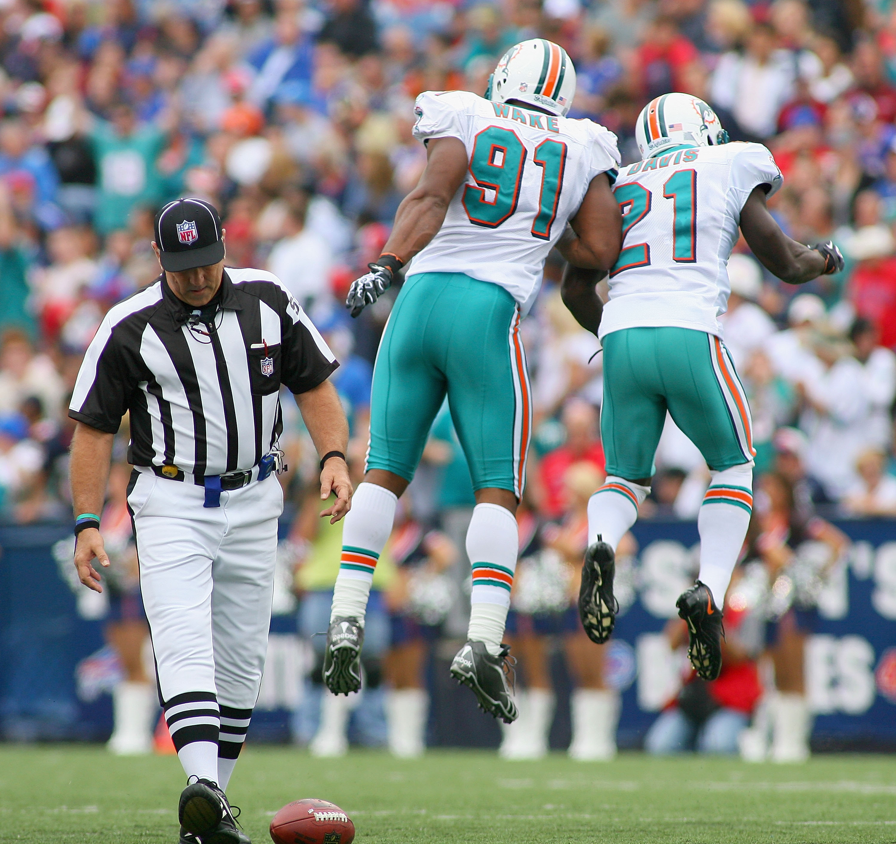 Lot Detail - Cameron Wake 9/26/2010 Miami Dolphins Game Used & Signed  Alternate Jersey - Unwashed (Dolphins LOA)