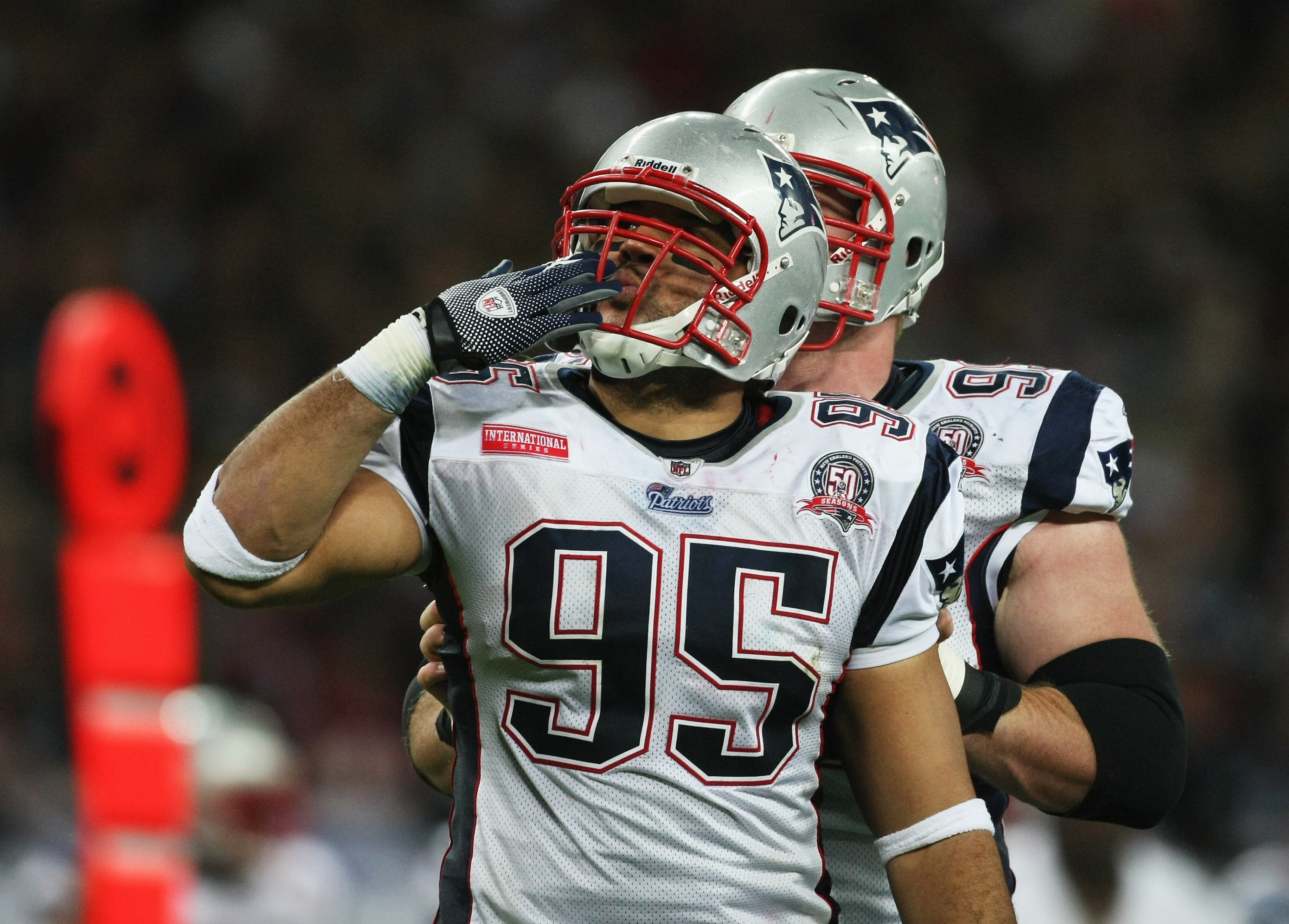 19 September 2010: New England Patriots tight end Aaron Hernandez (85)  during the Jets 28-14