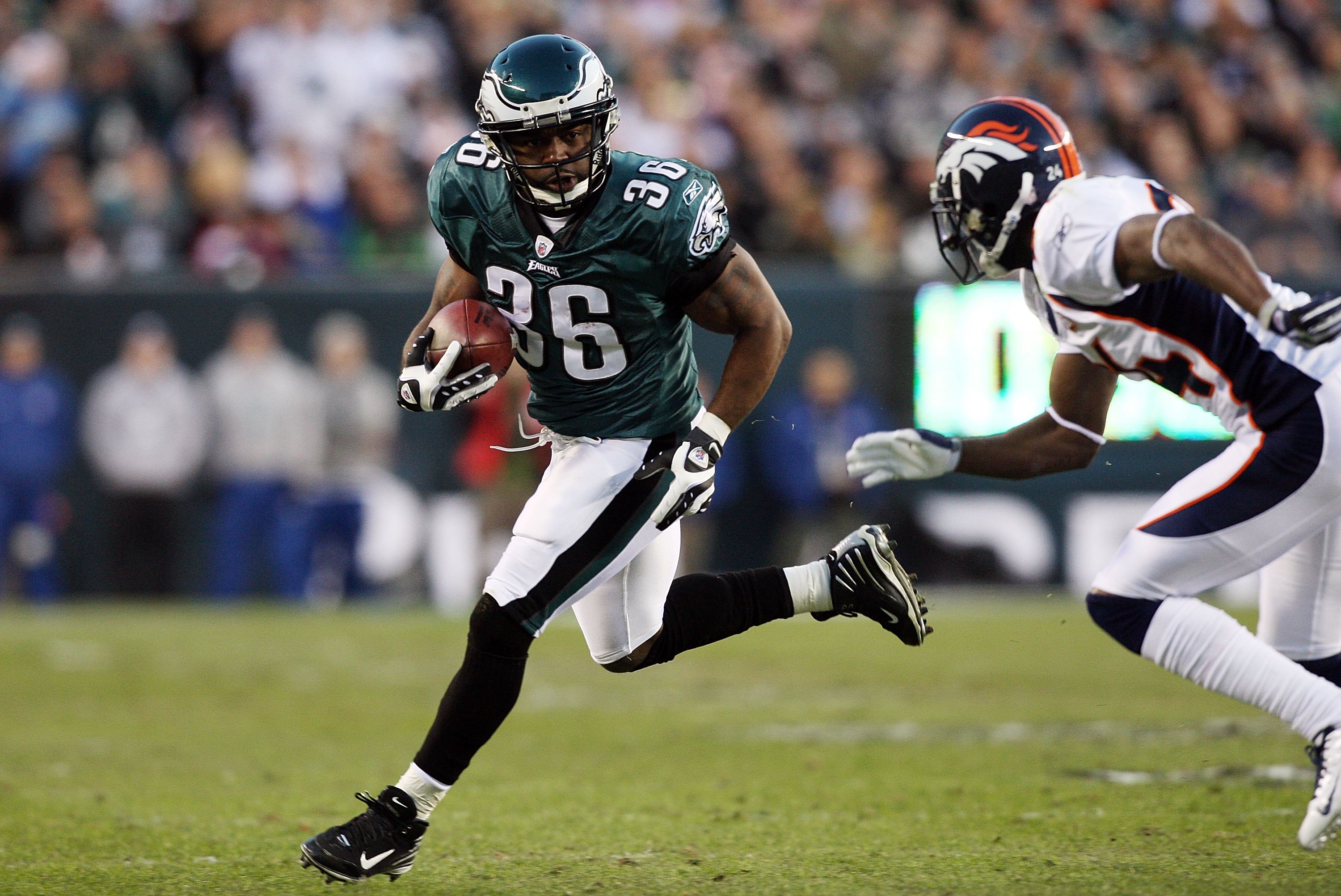 Reebok NFL Equipment Brian Westbrook #36 Philadelphia Eagles