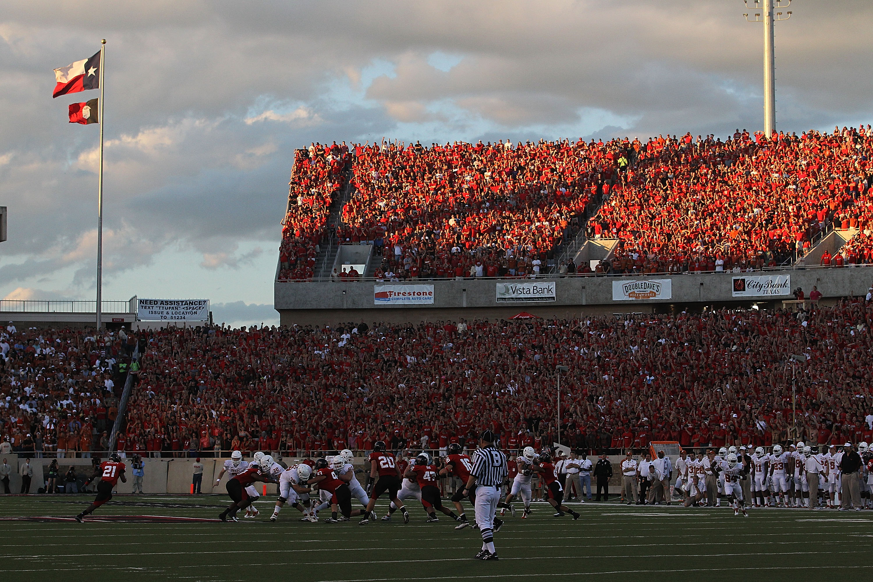 Texas Tech Red Raiders Team-Issued #17 Red Jersey from the Athletics Program