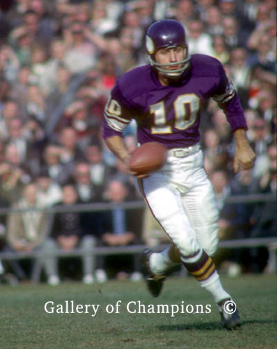 Today in Pro Football History: 1967: Vikings Trade Fran Tarkenton to Giants