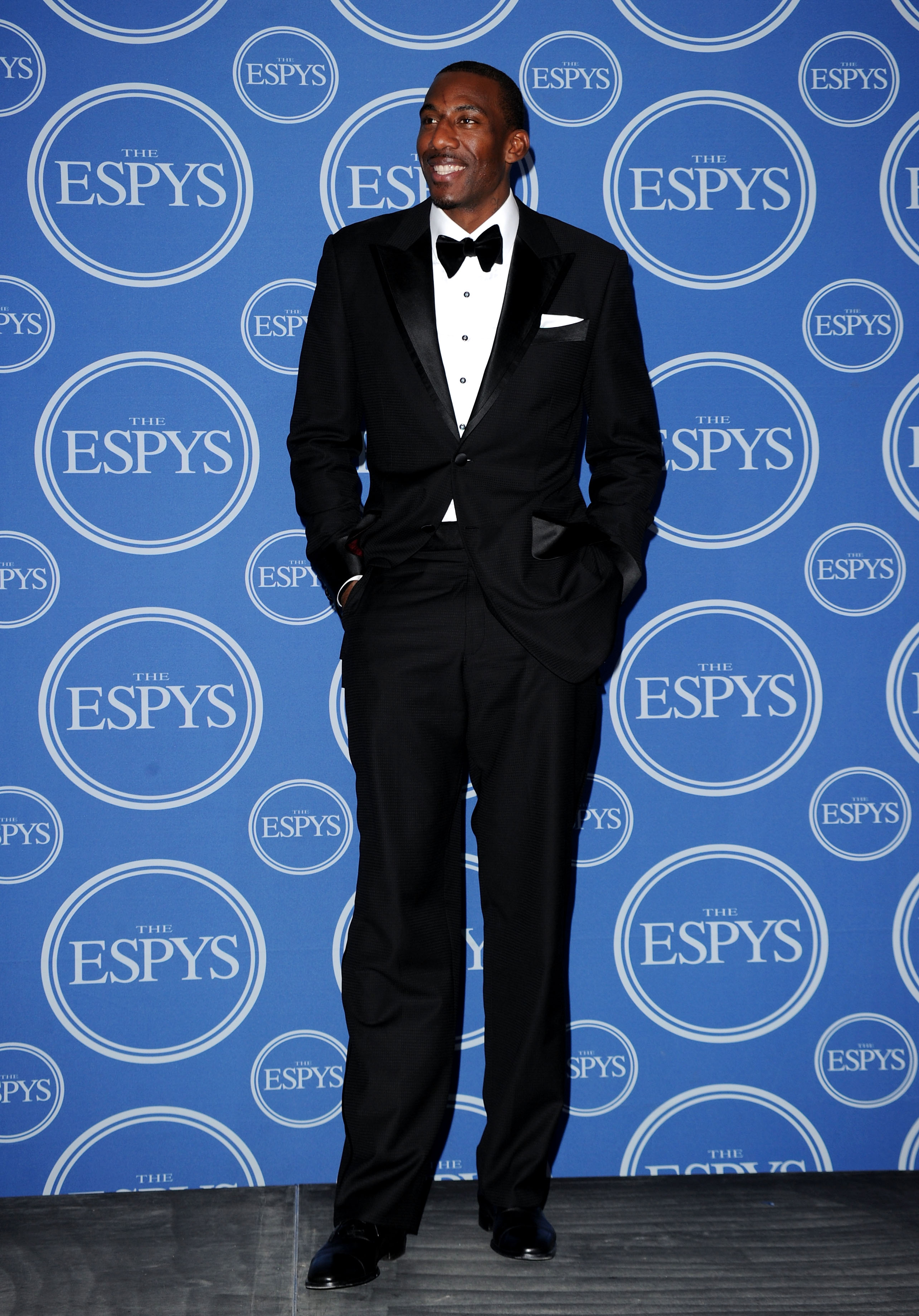 LOS ANGELES, CA - JULY 14:  Amar'e Stoudemire of the New York Knicks poses in press room during the 2010 ESPY Awards at Nokia Theatre L.A. Live on July 14, 2010 in Los Angeles, California.  (Photo by Jason Merritt/Getty Images)