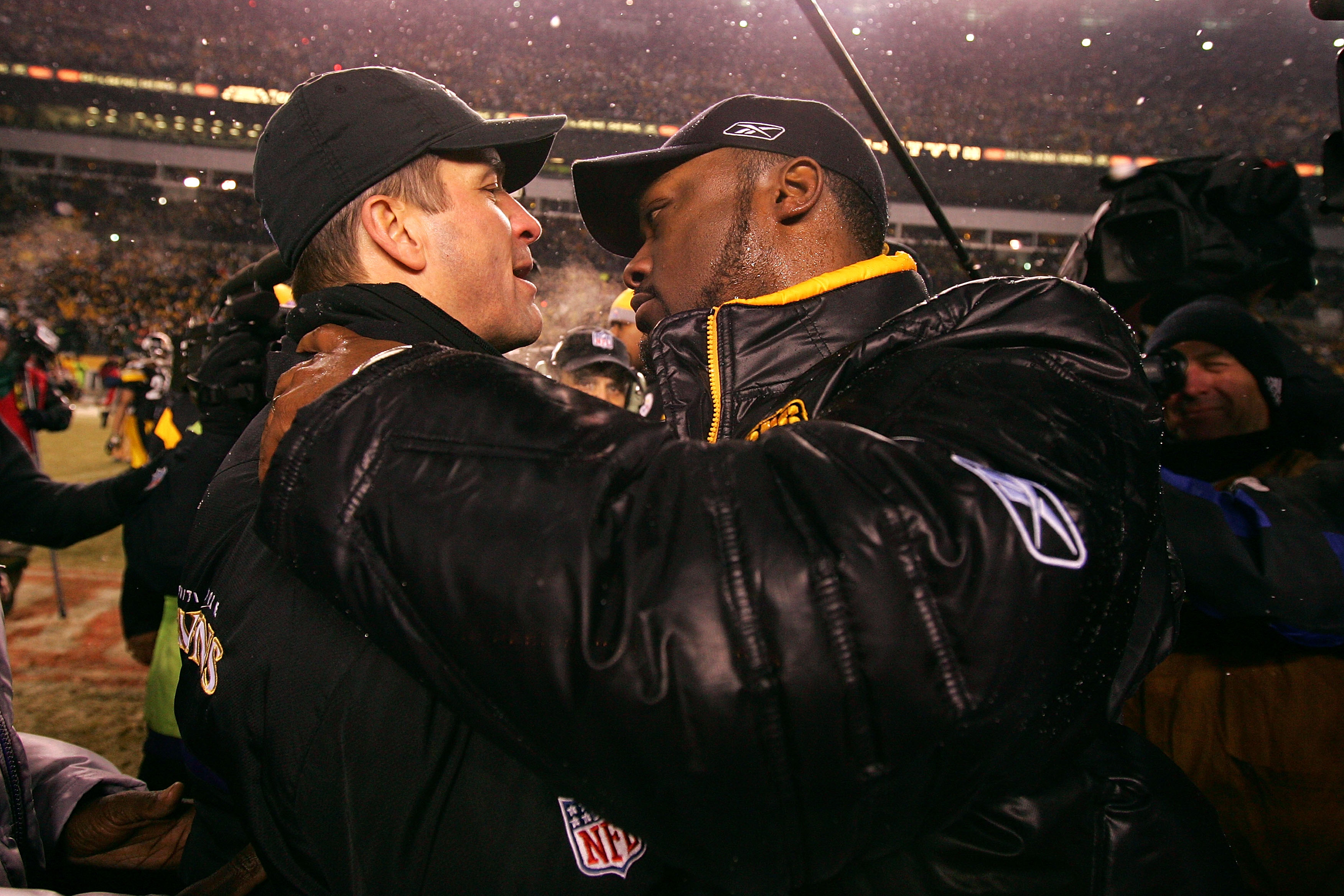 John Harbaugh and Mike Tomlin will coach against each other for the 34th  time on Sunday - NBC Sports