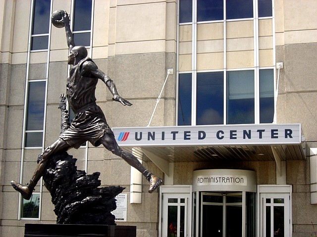 Statues  United Center