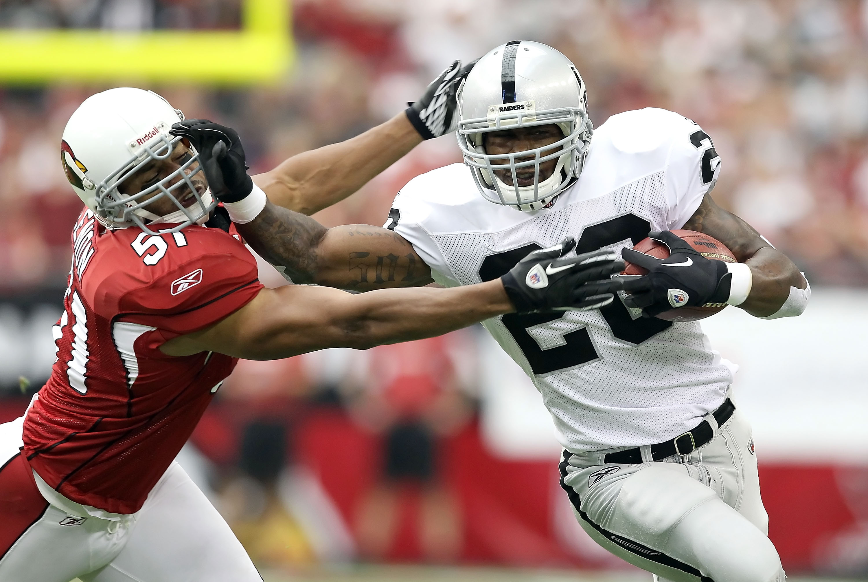 Arizona Cardinals LB Karlos Dansby becomes 'a legend' with 20th INT