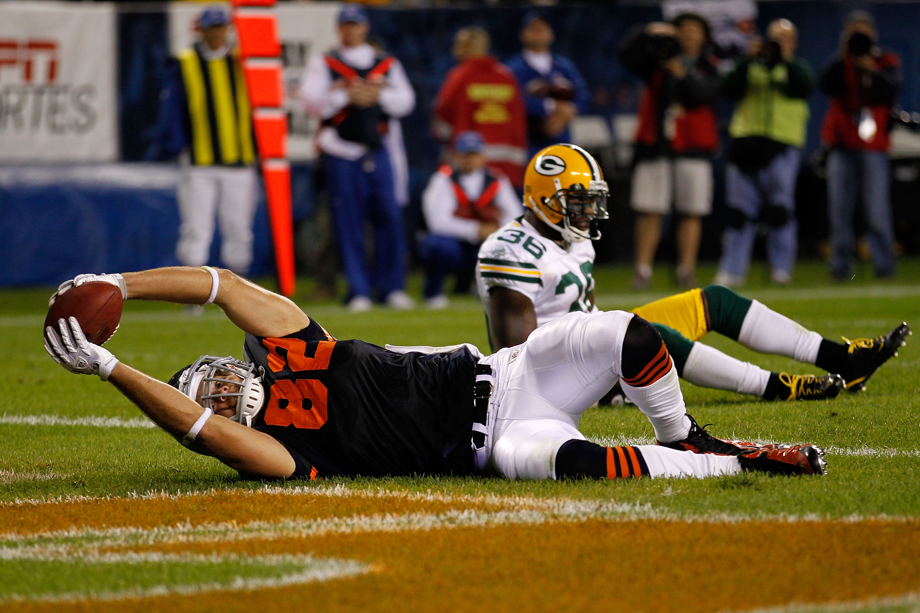 Chicago Bears 10 vs. 27 Green Bay Packers summary: stats and