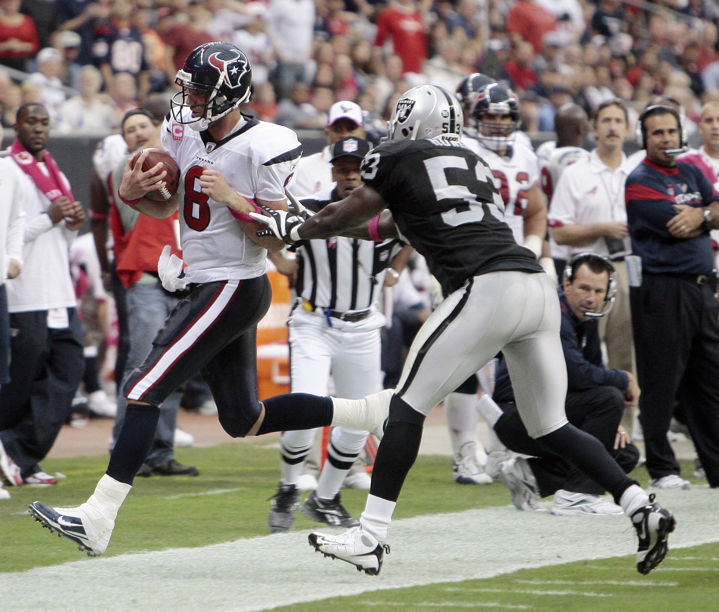 Las Vegas Raiders stats: Week 8 vs the Houston Texans - Silver And