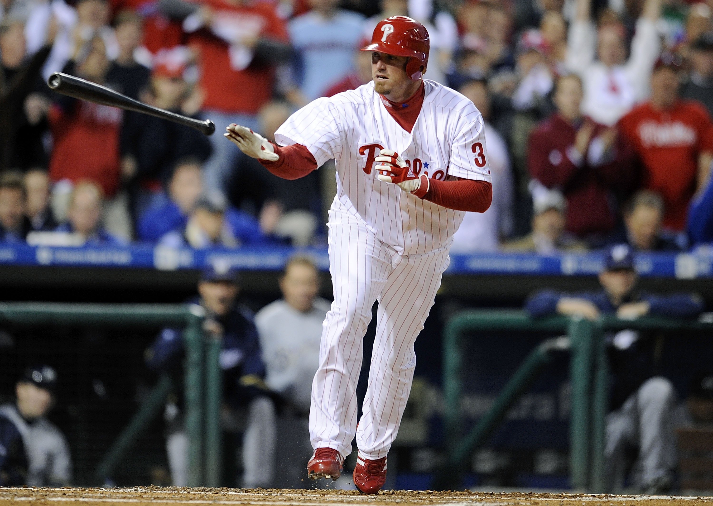 2008 NLDS Game 2: Brett Myers Walk + Shane Victorino Grand Slam, First  Myers walks, then Victorina hits a grand slam in game 2 of the 2008 NLDS., By Philadelphia Phillies Highlights