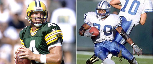 Green Bay at Detroit Favre To Sharpe (1993 NFC Wild Card) Green