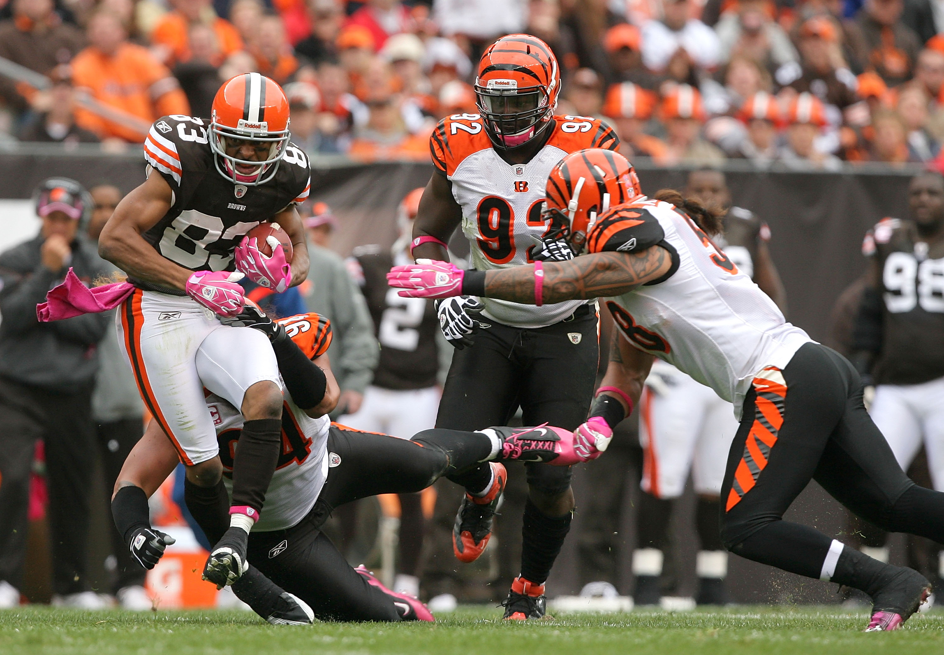 Cleveland Browns Browns Win On Legs Of Rb Peyton Hillis Vs Bengals News Scores Highlights 7870