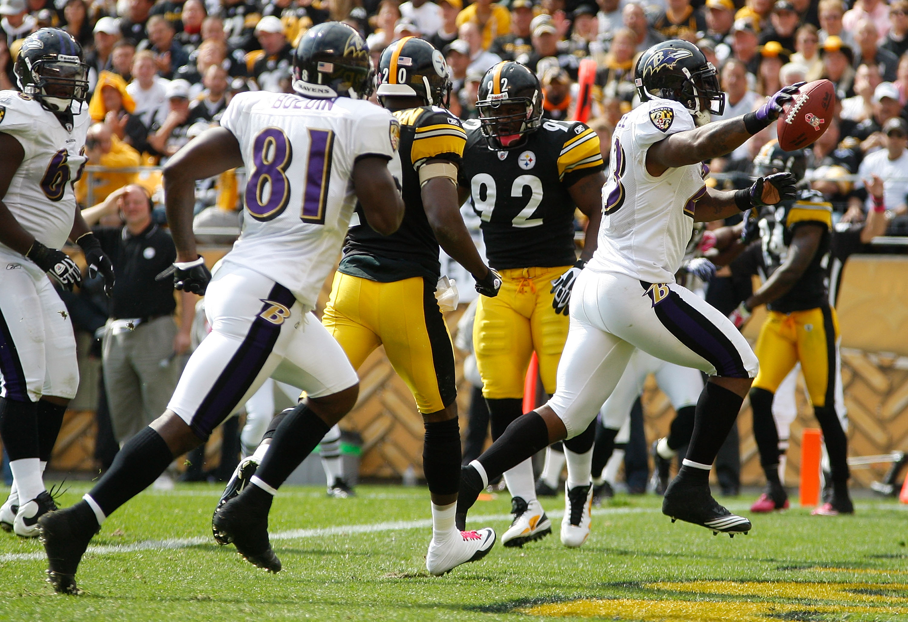 Three up, three down: Pittsburgh Steelers vs. Baltimore Ravens