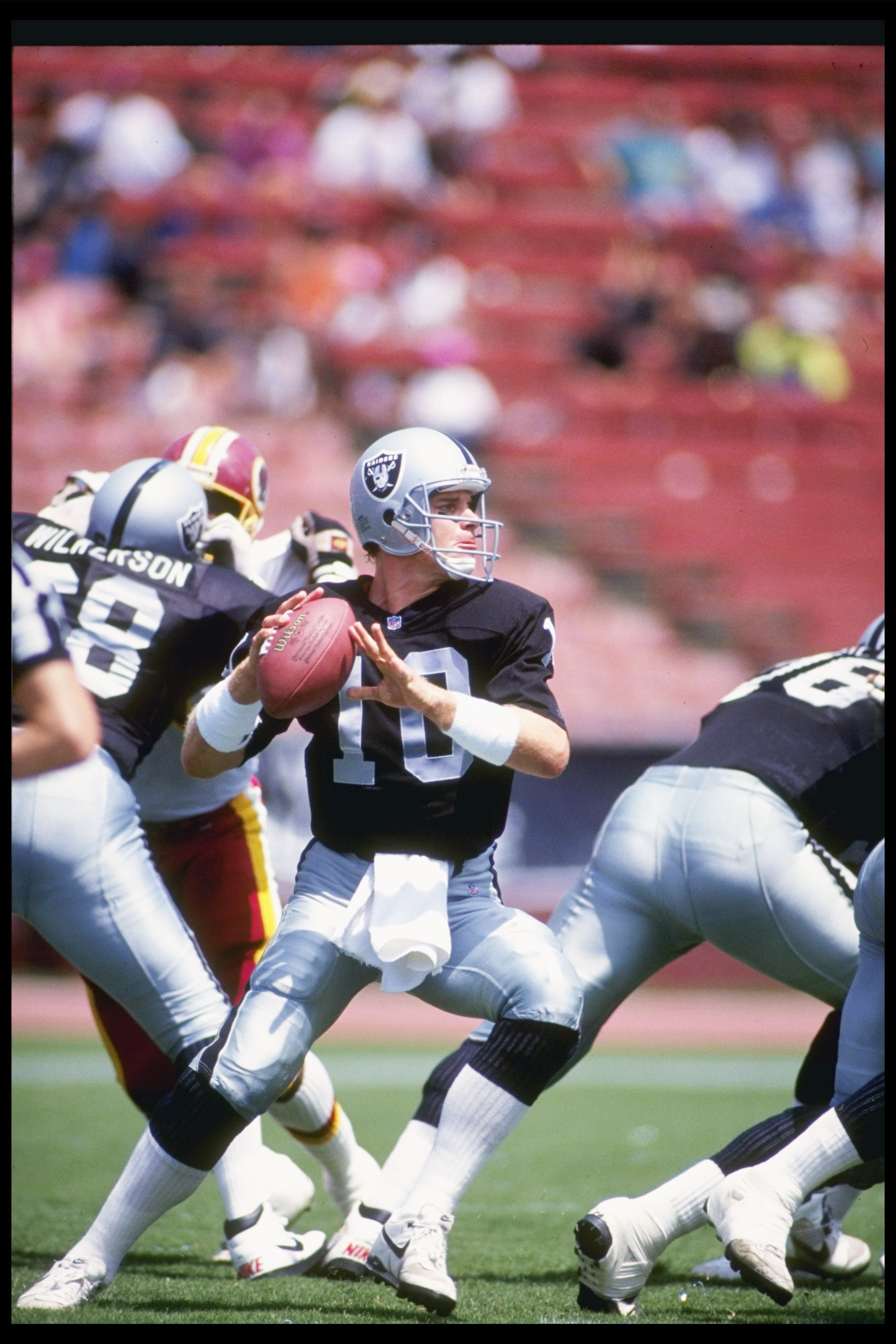 Los Angeles Raiders Qb Jay Schroeder Sports Illustrated Cover by Sports  Illustrated