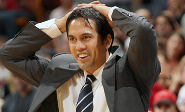 Erik Spoelstra Media Availability, head coach, media, Erik Spoelstra,  Tottenham Hotspur F.C., Head coach Erik Spoelstra meets with the media  following tonight's win over the Spurs.