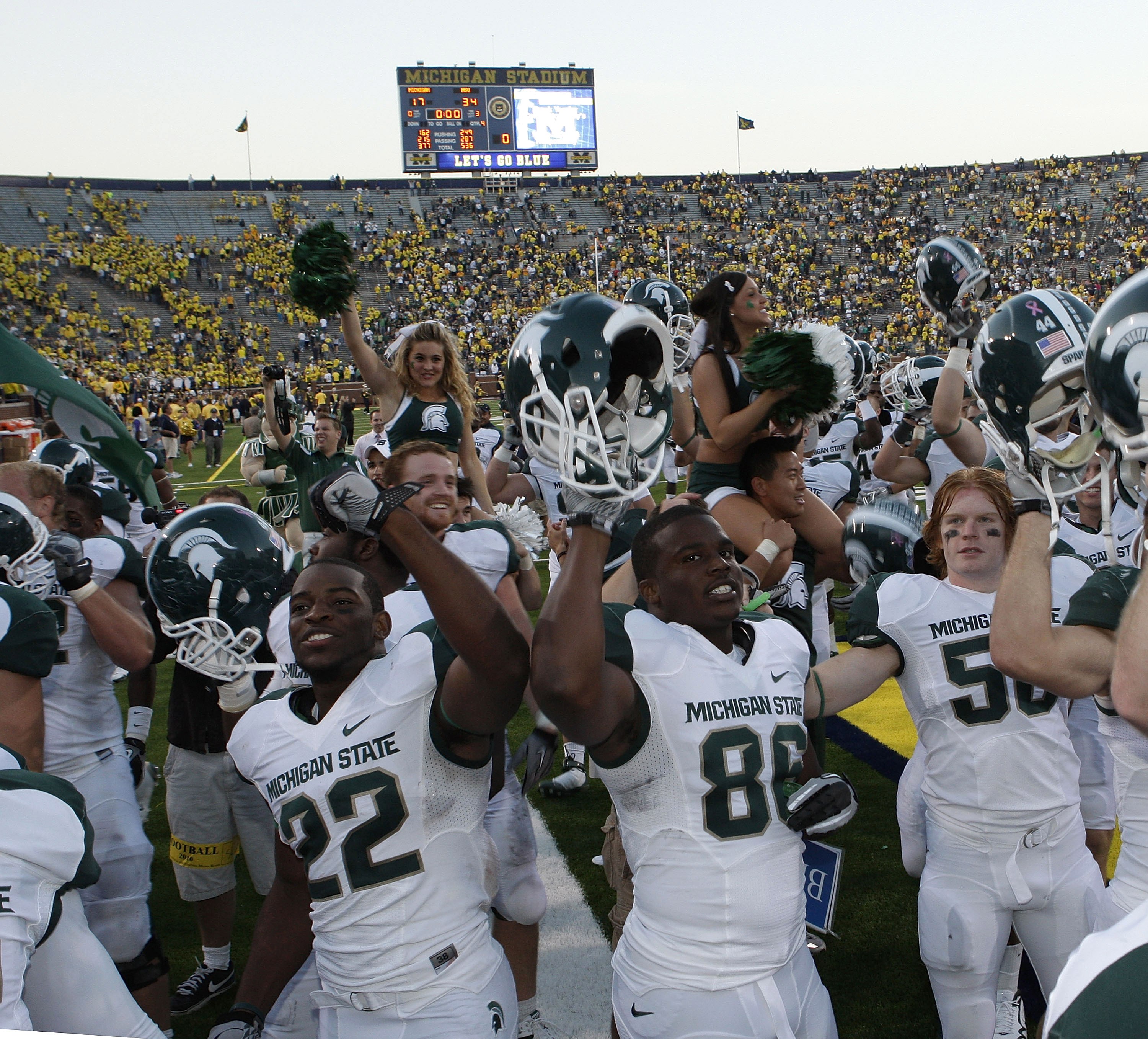 Michigan Vs Michigan State: The Top Ten Playmakers, News, Scores,  Highlights, Stats, and Rumors