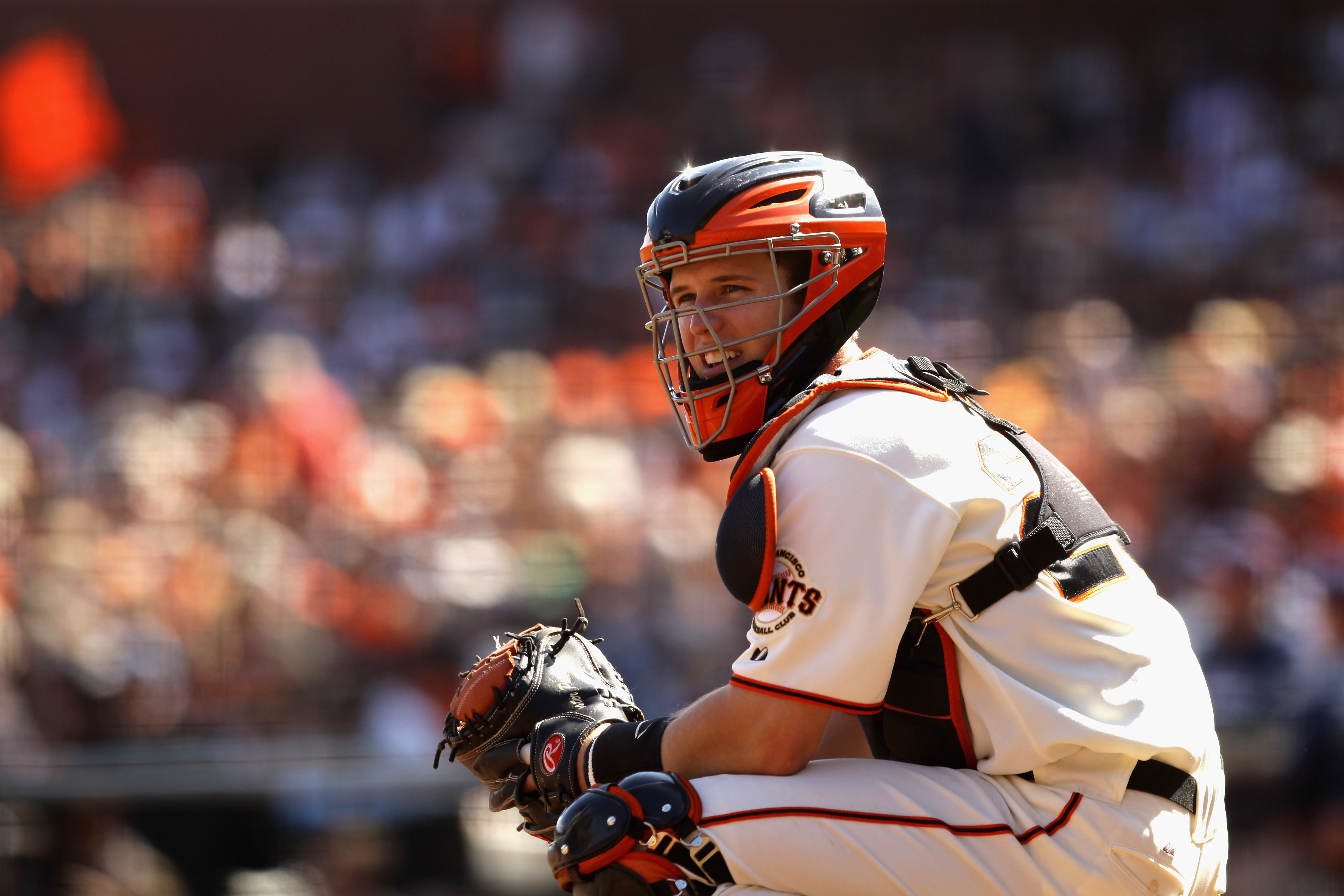 MLB - One of the best catchers of all time. #ThankYouBuster Watch Buster  Posey Day live: atmlb.com/38665s0