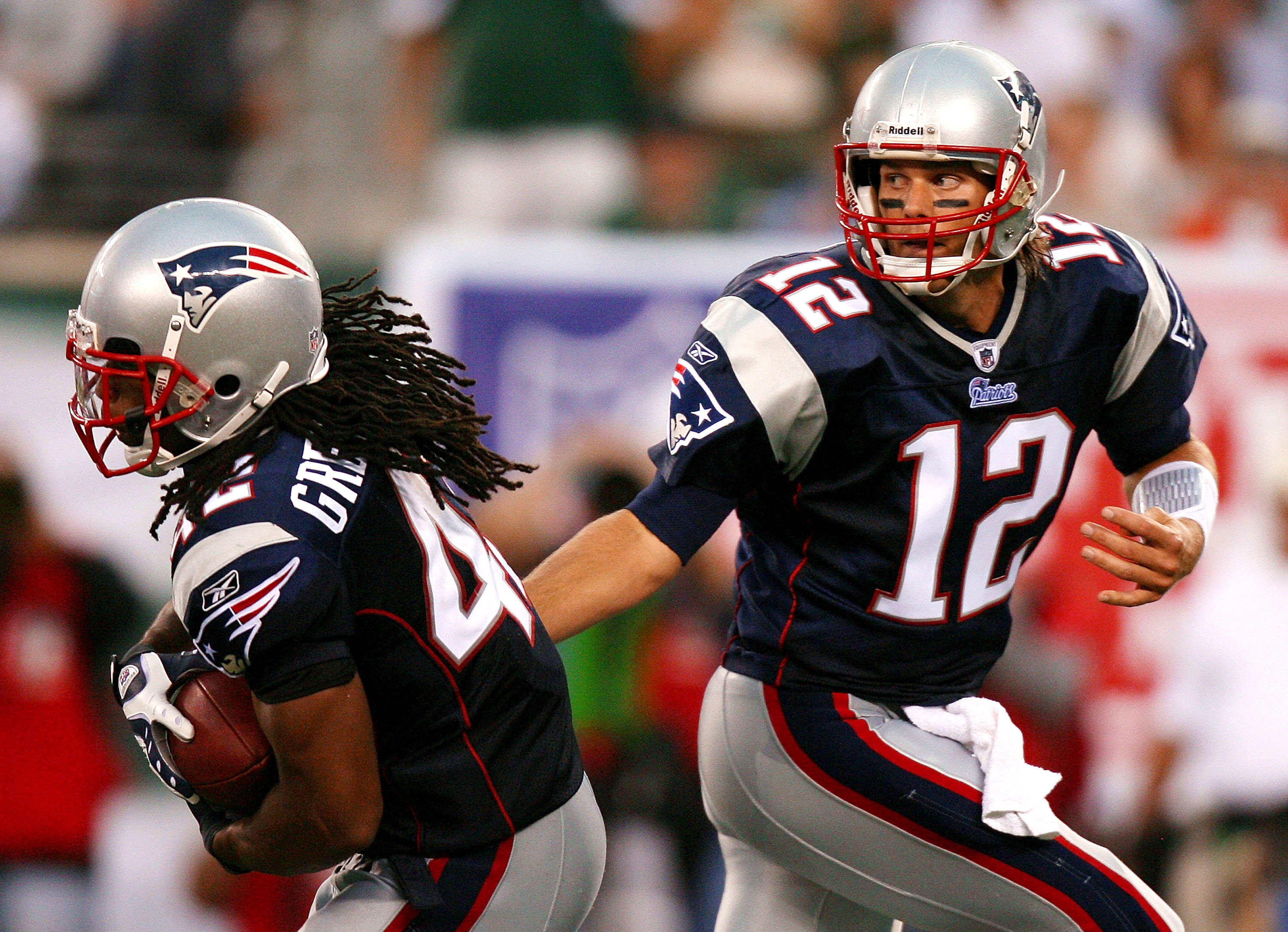 Patriots defeat Ravens at a wet Gillette Stadium