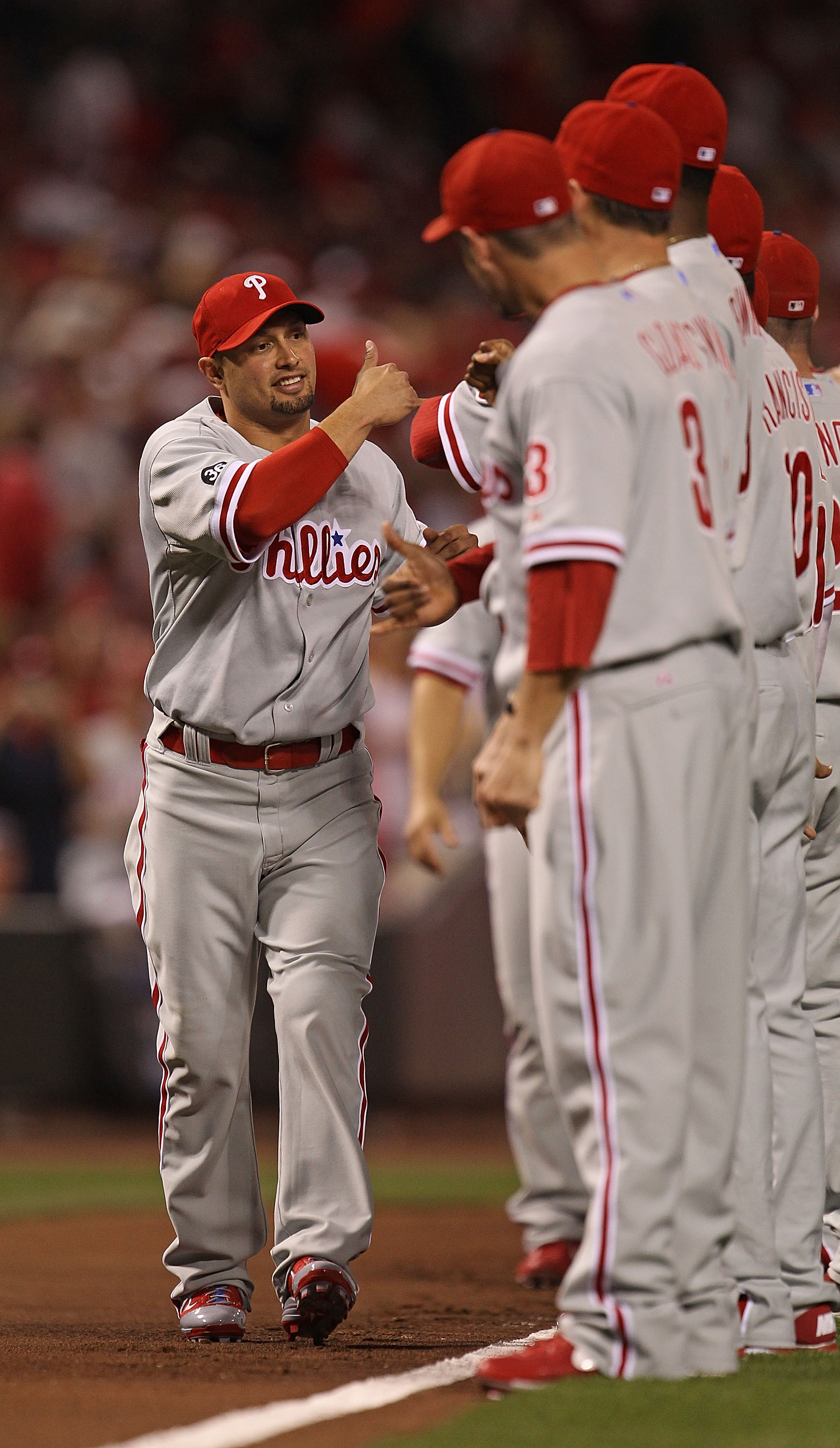 Charitybuzz: Shane Victorino Framed & Autographed Philadelphia Phillies  Jersey