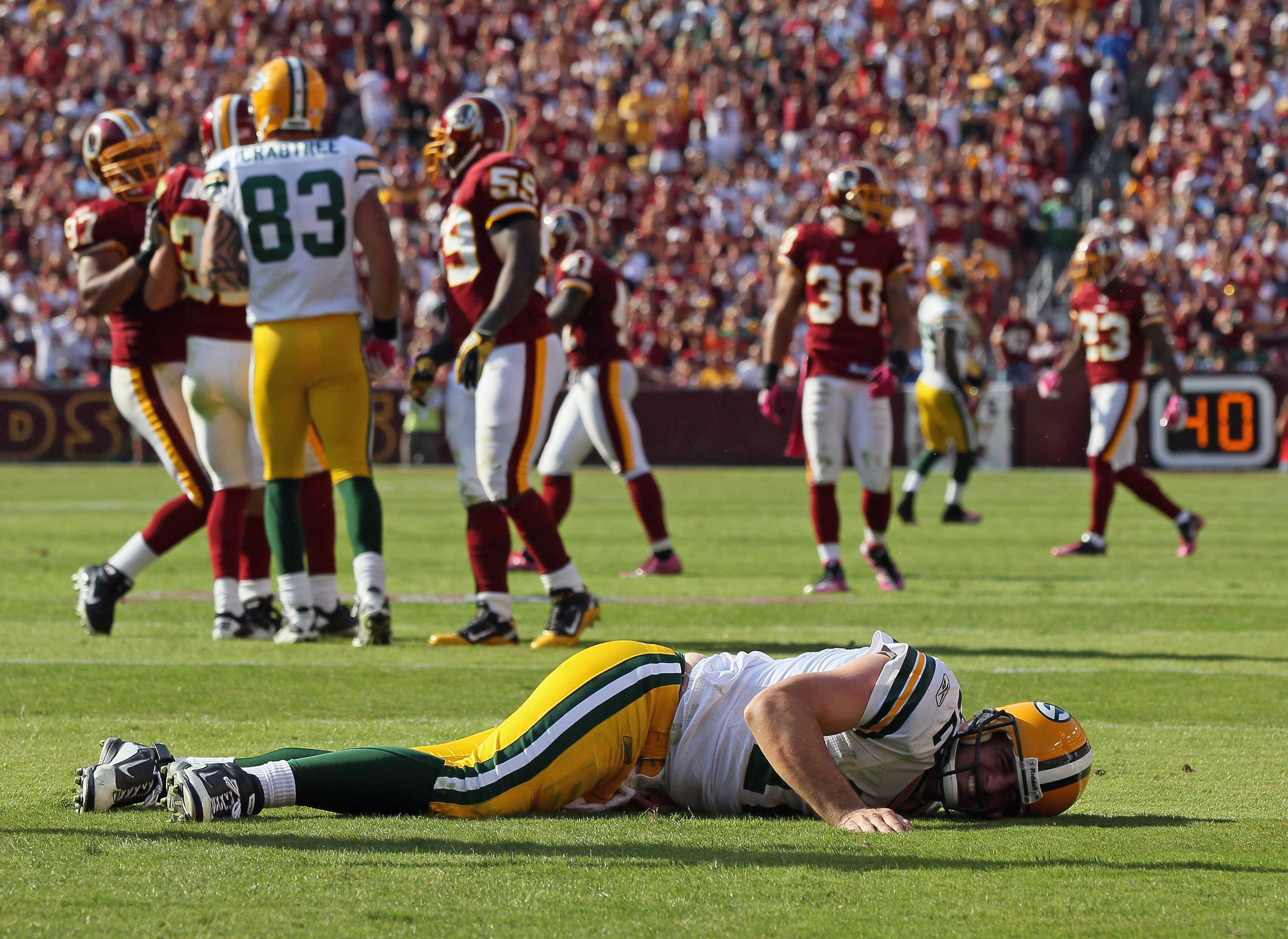 Green Bay Packers vs Washington Football Team Wednesday injury