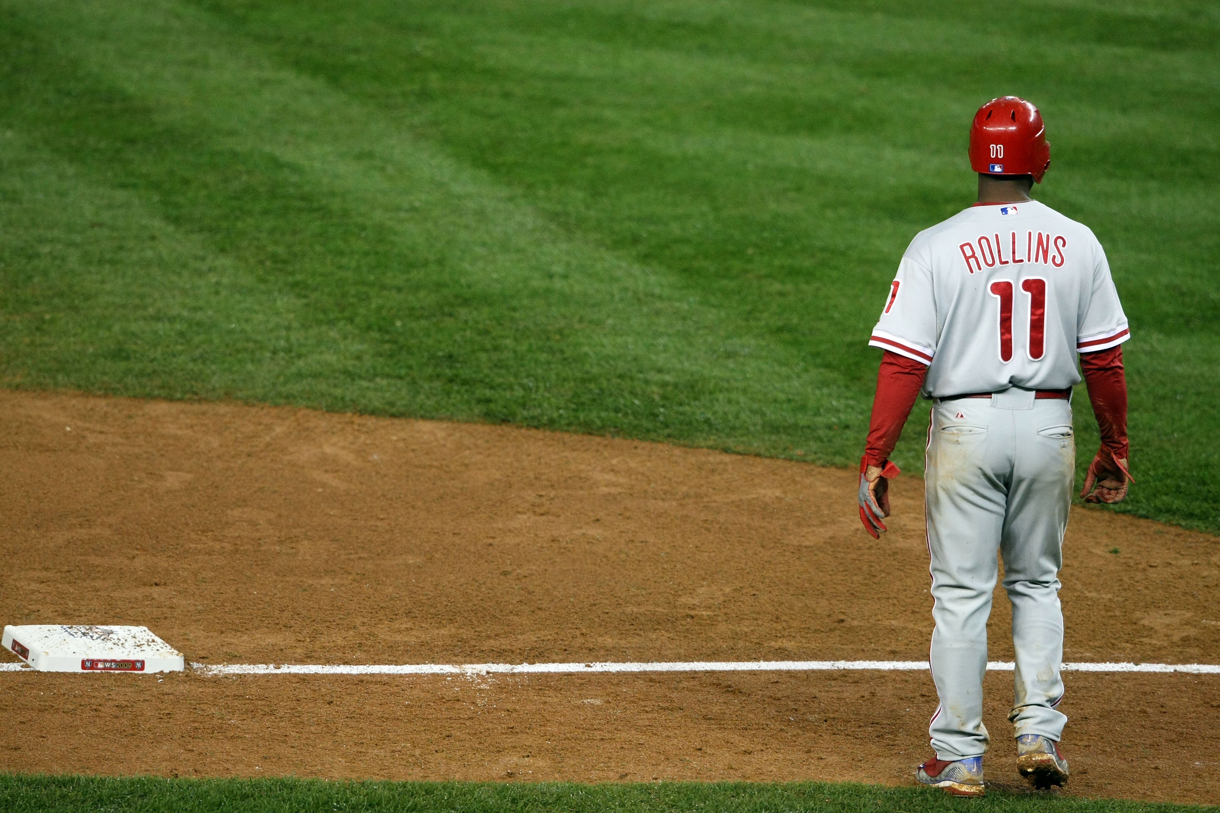 Ryan Howard and Jimmy Rollins by Nick Laham