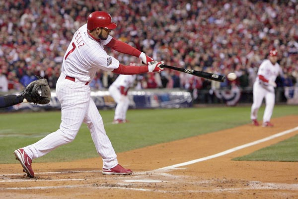 Philadelphia Phillies on X: First catcher in postseason history to hit an  inside-the-park home run. BCIB.  / X