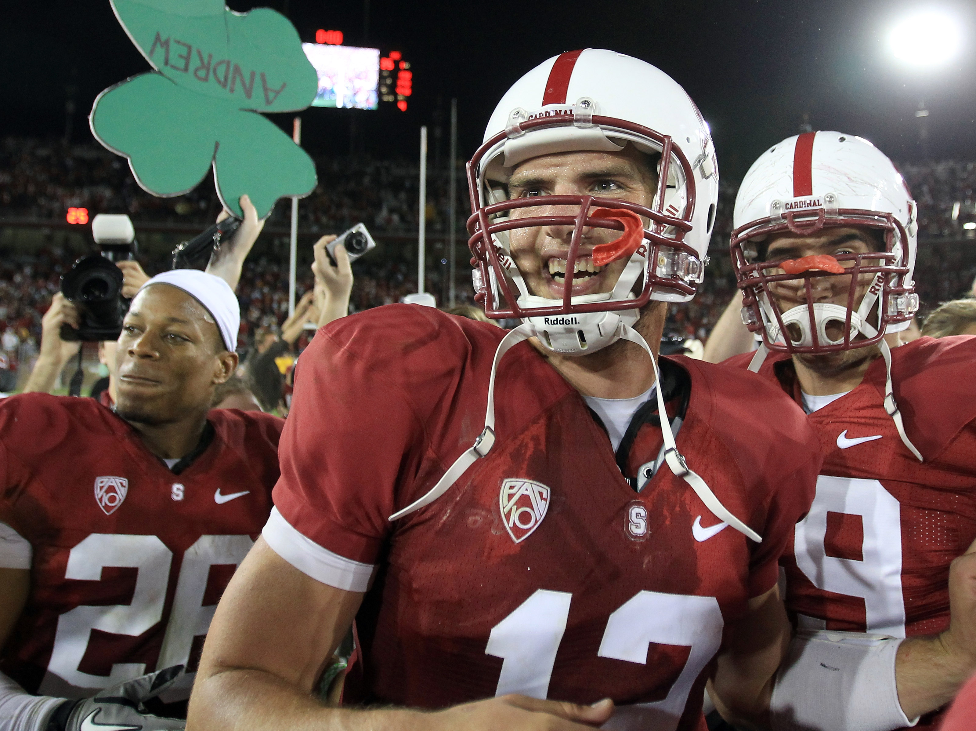 Andrew Luck Stanford Cardinal #12 Football Jersey - White