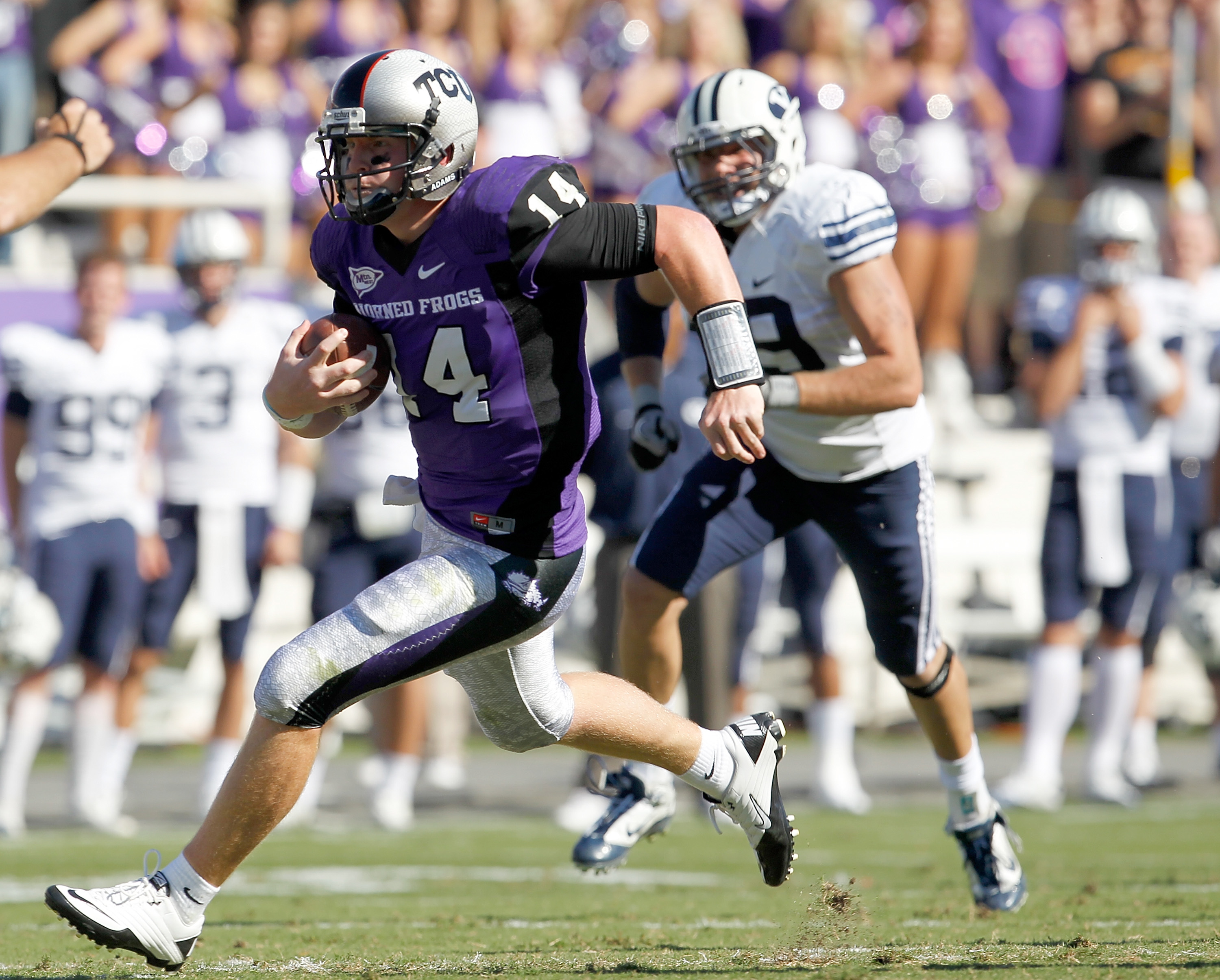 Andy Dalton TCU Horned Frogs Nike Alumni Football Jersey - Purple