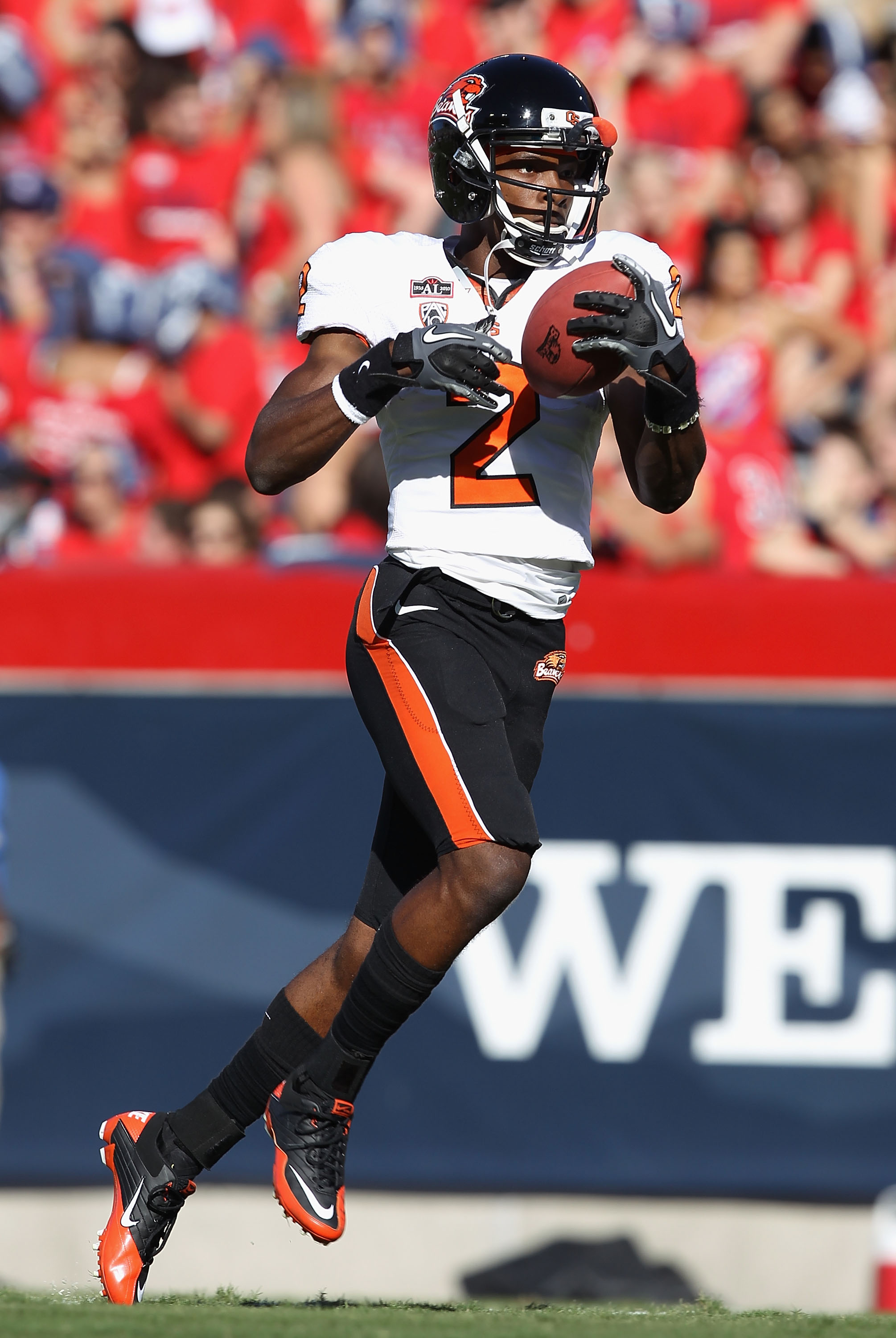 Playing for the enemy: Markus Wheaton hopes to do for Oregon State