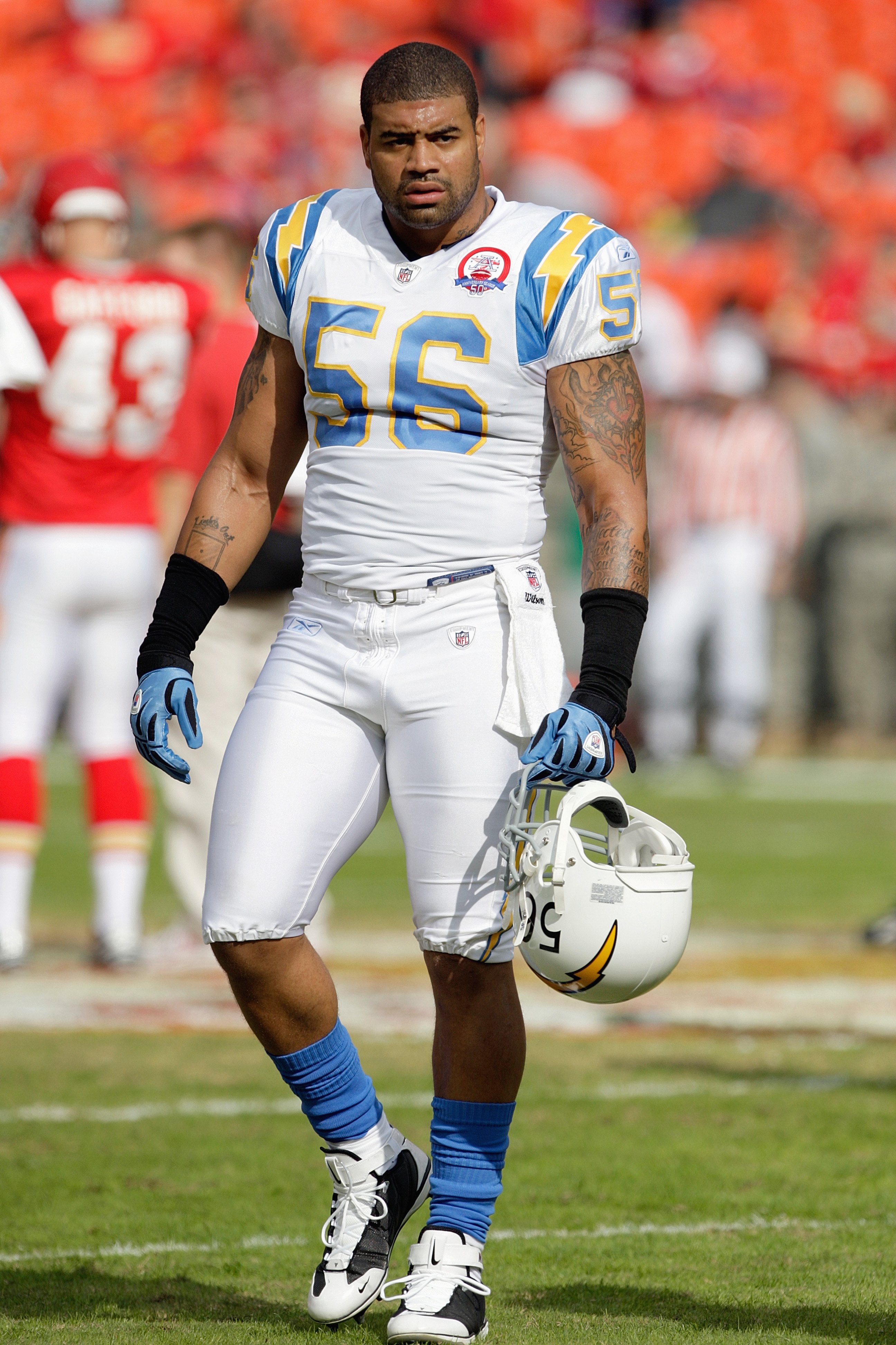 chargers powder blue pants