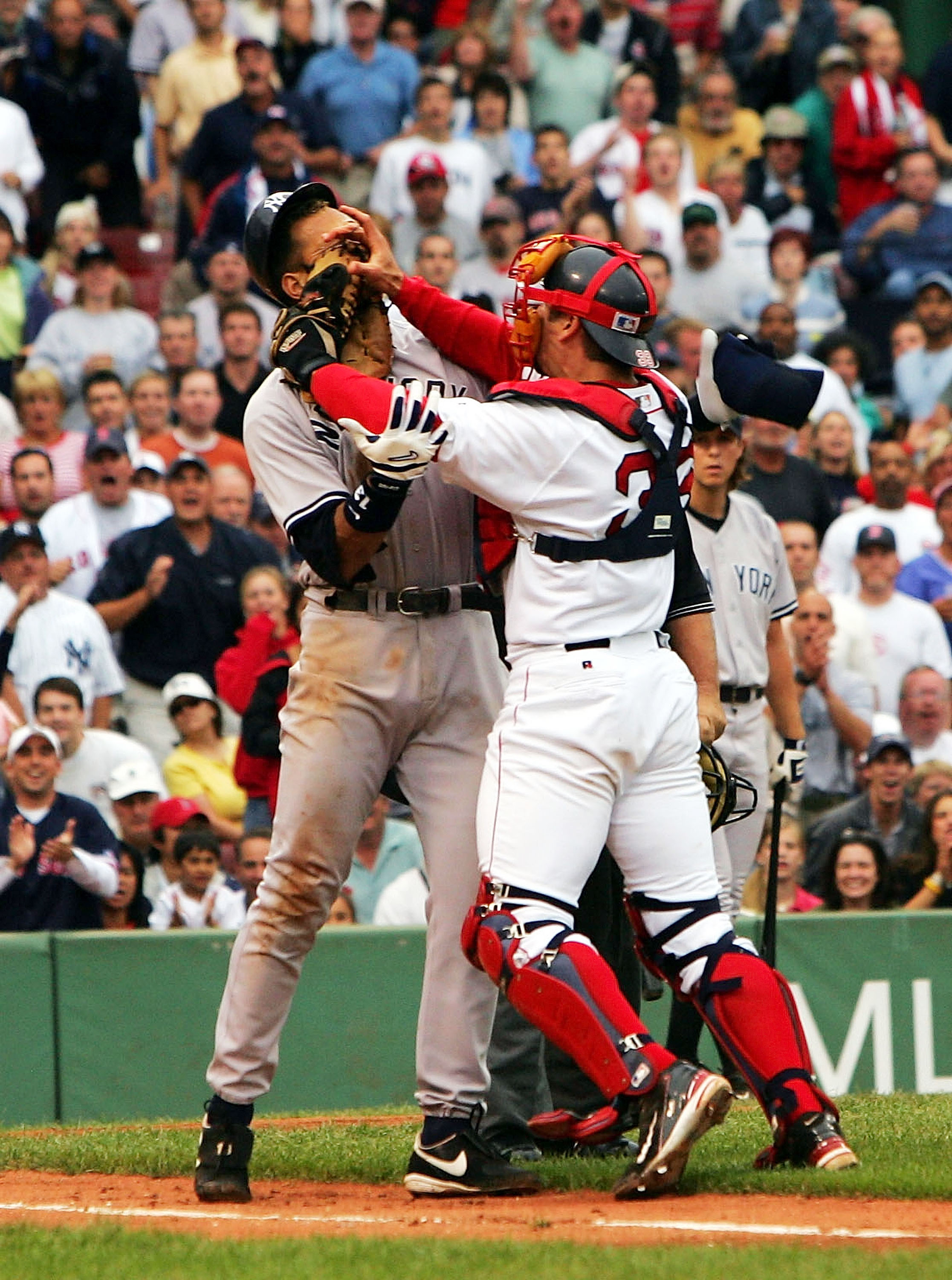 We're not going to be pushed around anymore': Oral history of the  ARod-Jason Varitek fight - The Athletic