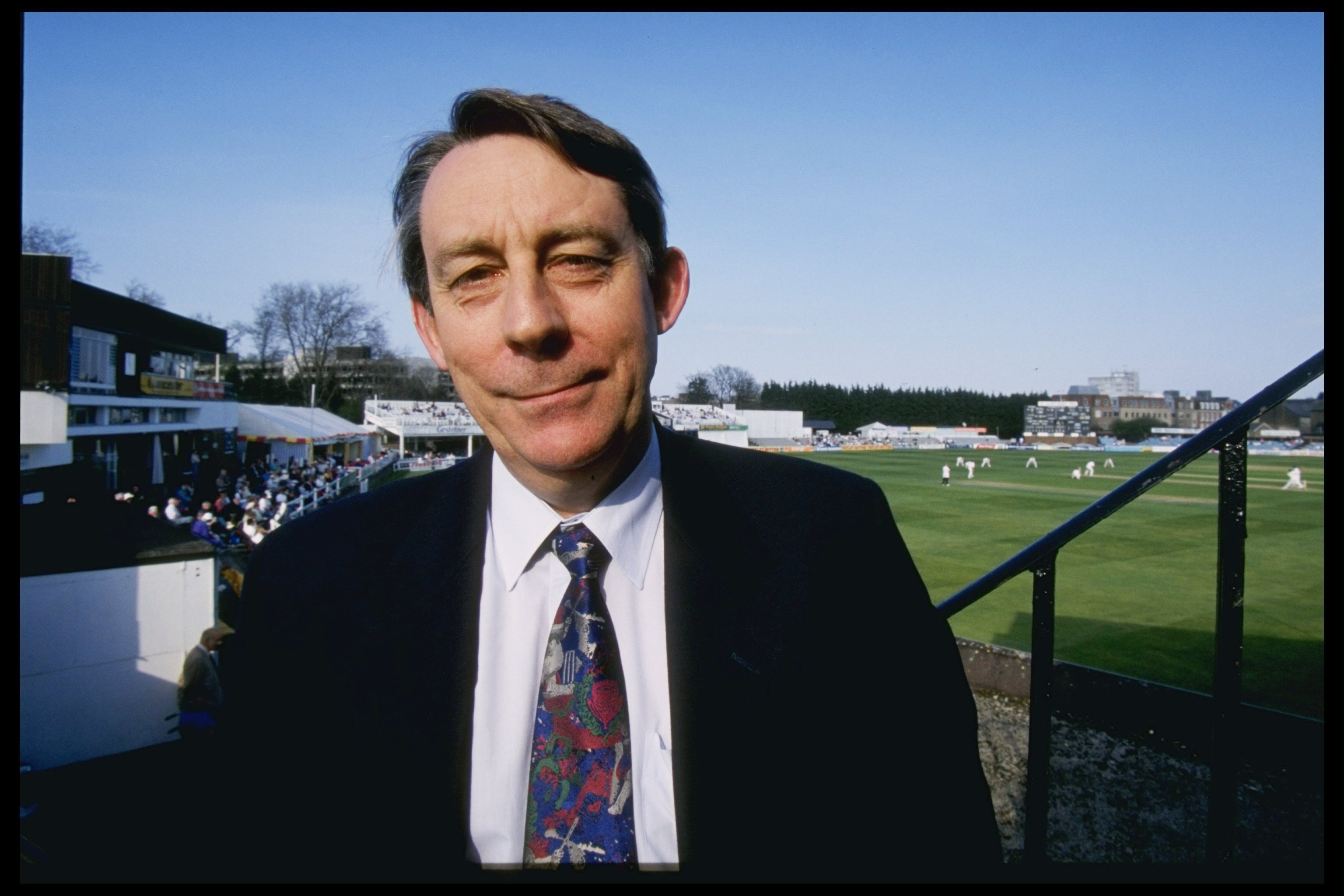 Undated:  A portrait of David Acfield of Essex county cricket club and the T.C.C.B. at Chelmsford. Mandatory Credit: Clive Mason/Allsport UK