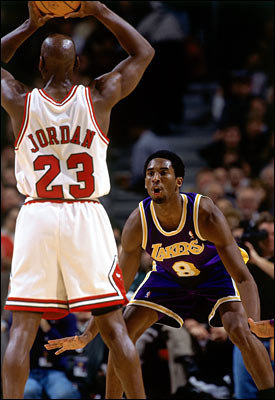 Bleacher Report on X: Kobe Bryant vs. Michael Jordan. Two of the best  scorers the game has ever seen.  / X