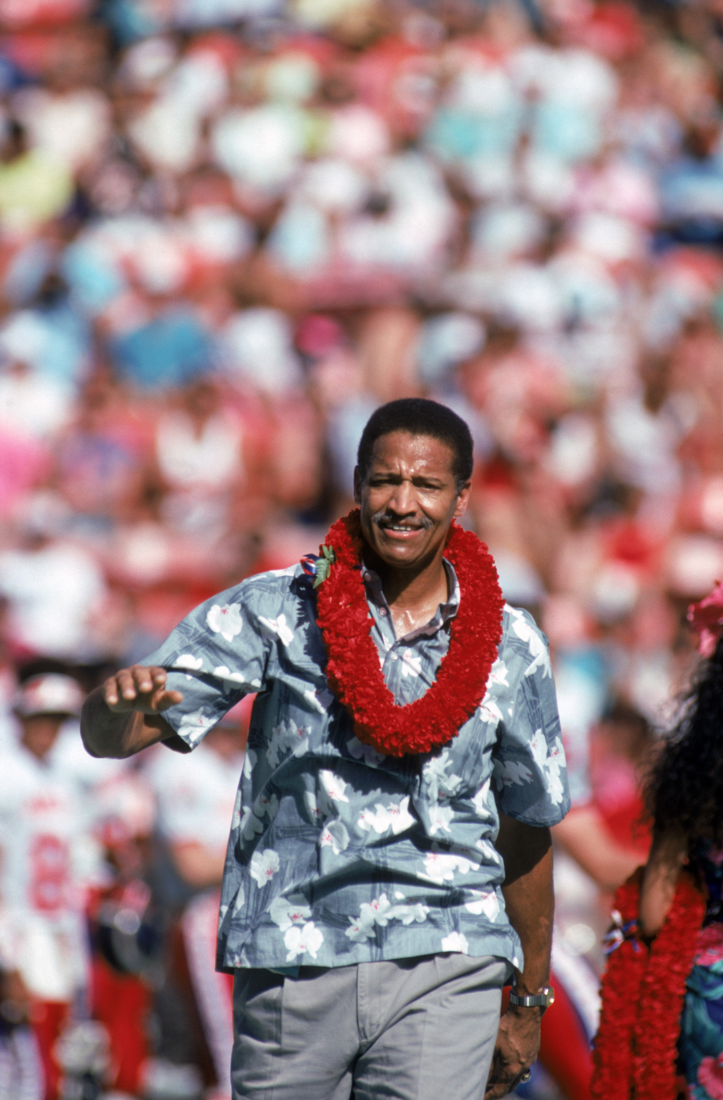 Buck Buchanan Is Honored At The Pro Bowl In Hawaii