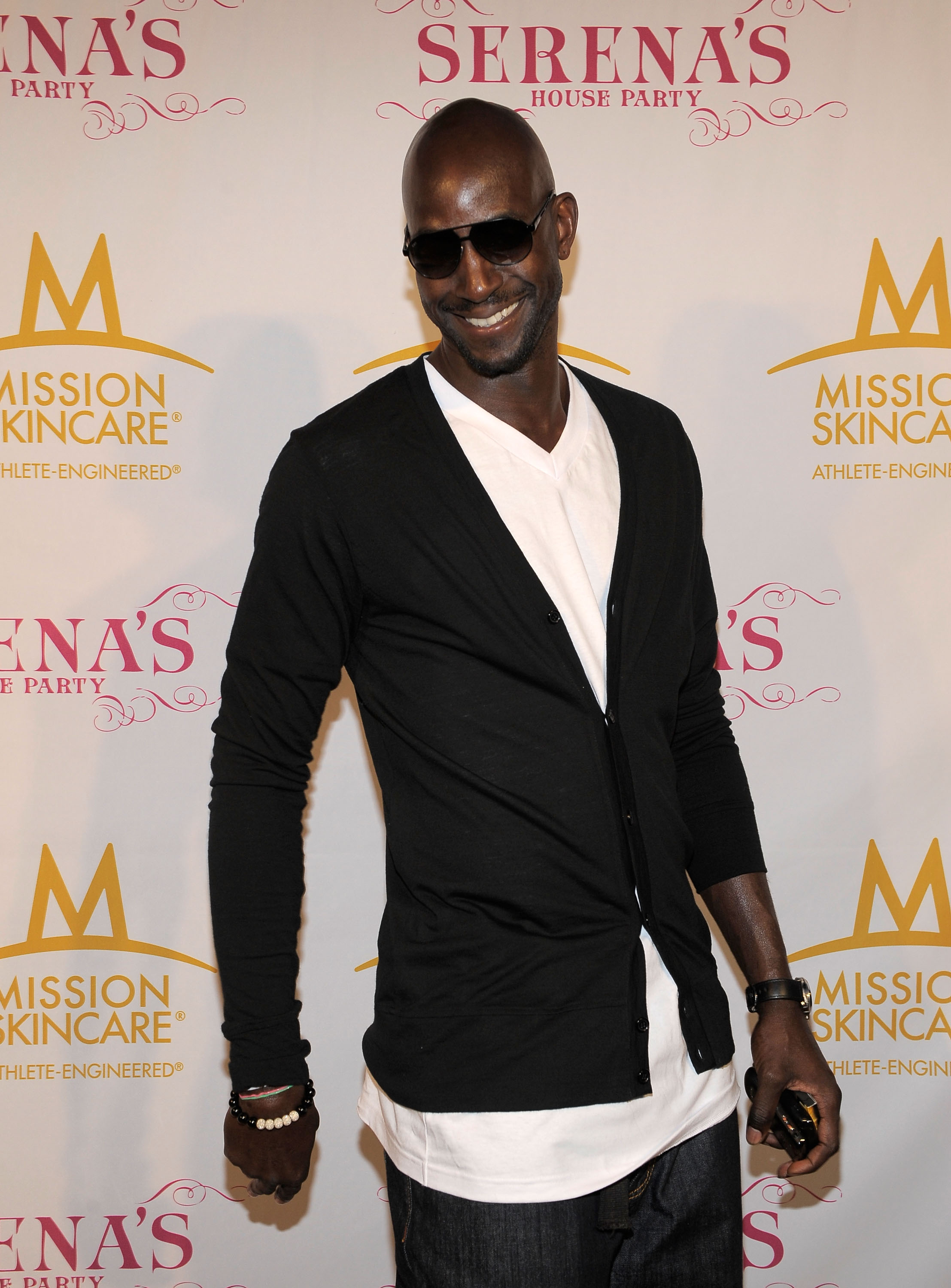 BEL AIR, CA - JULY 12:  NBA basketball player Kevin Garnett attends professional tennis player Serena Williams' Pre-ESPYs House Party held at a private residence on July 12, 2010 in Bel Air, California.  (Photo by Charley Gallay/Getty Images for SW)