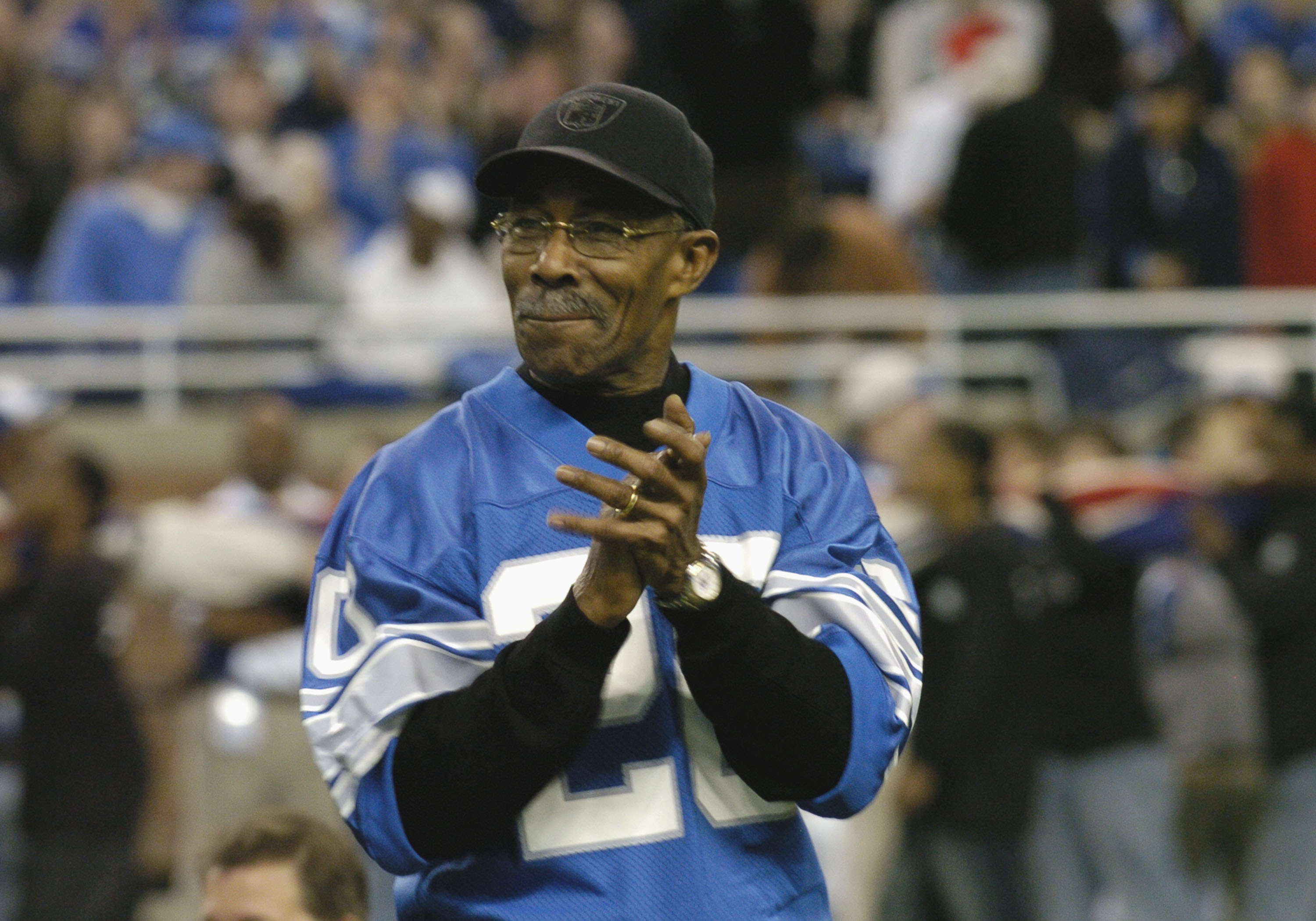 Lem Barney Is Honored By The Detroit Lions