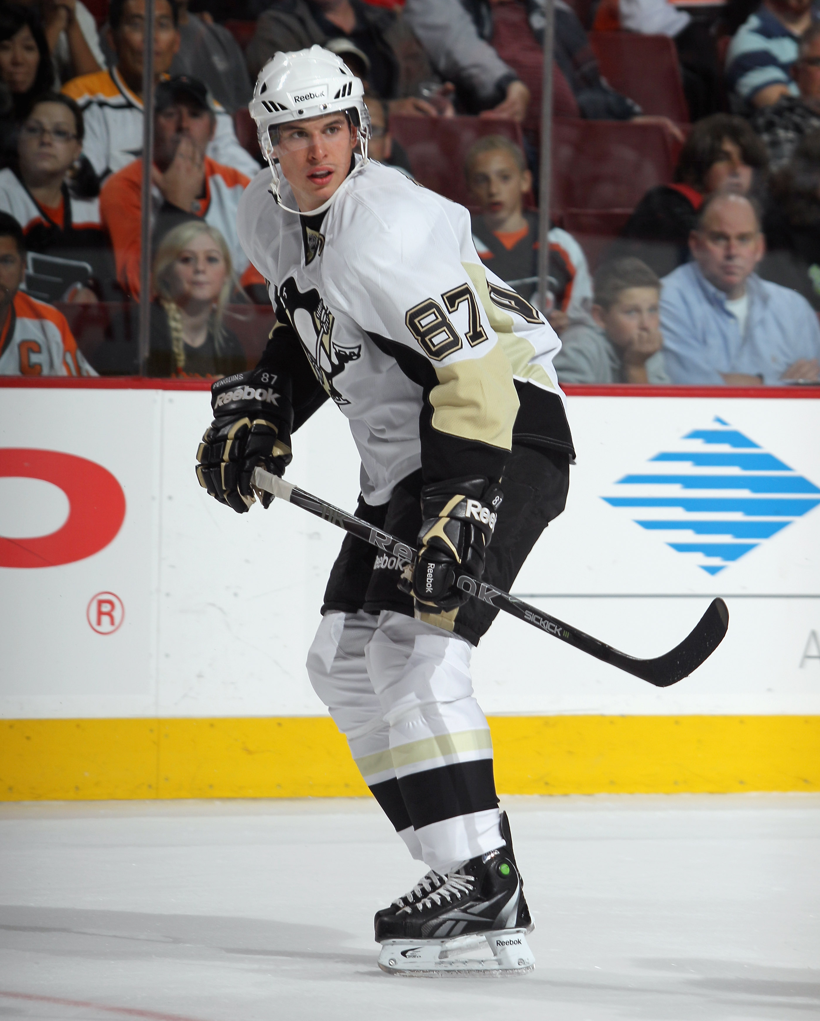 Sidney Crosby Game-Used Reebok Skates (2010-11)