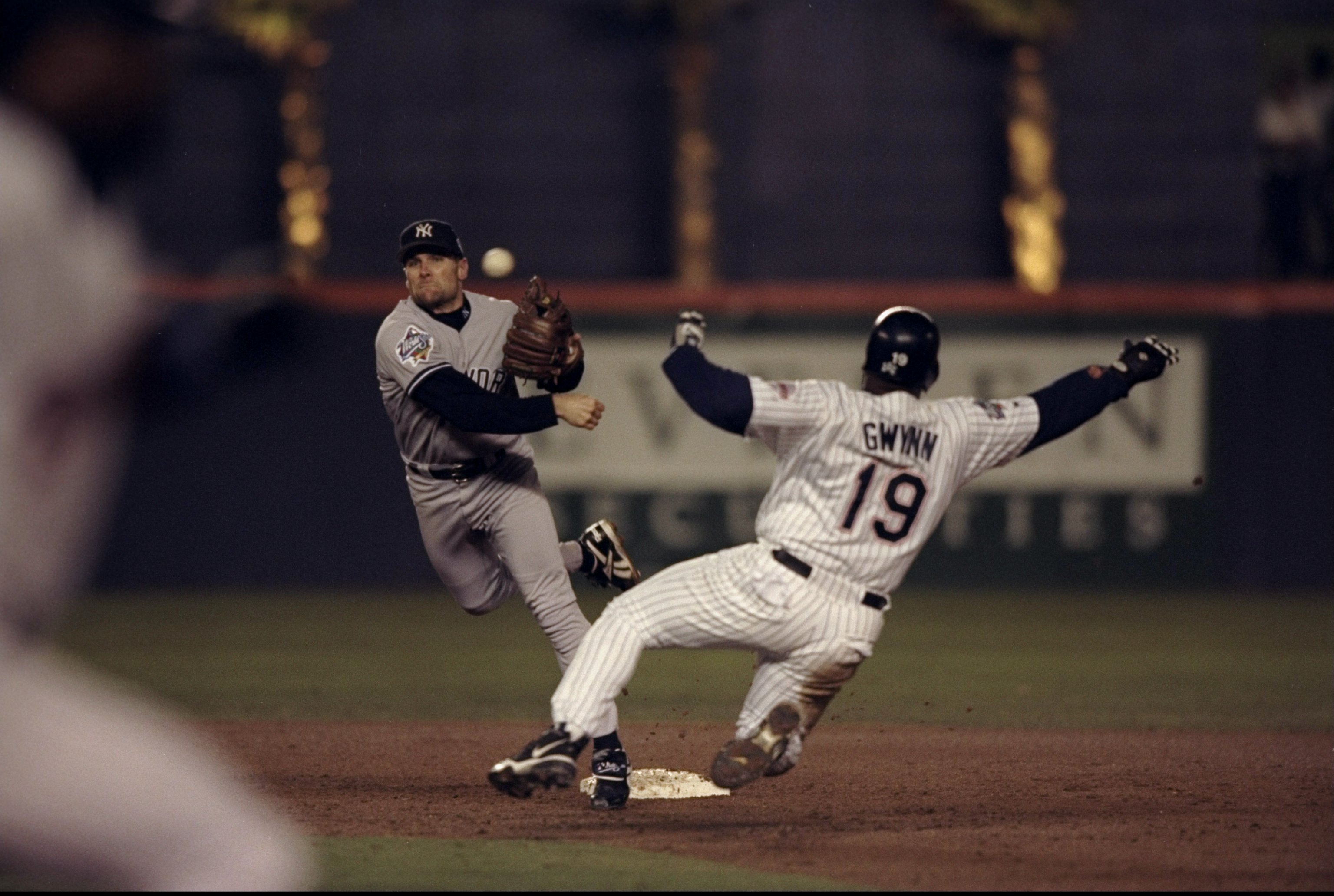 2000 Chuck Knoblauch New York Yankees World Series Championship