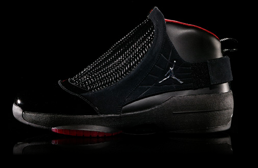 jordan with strap over laces