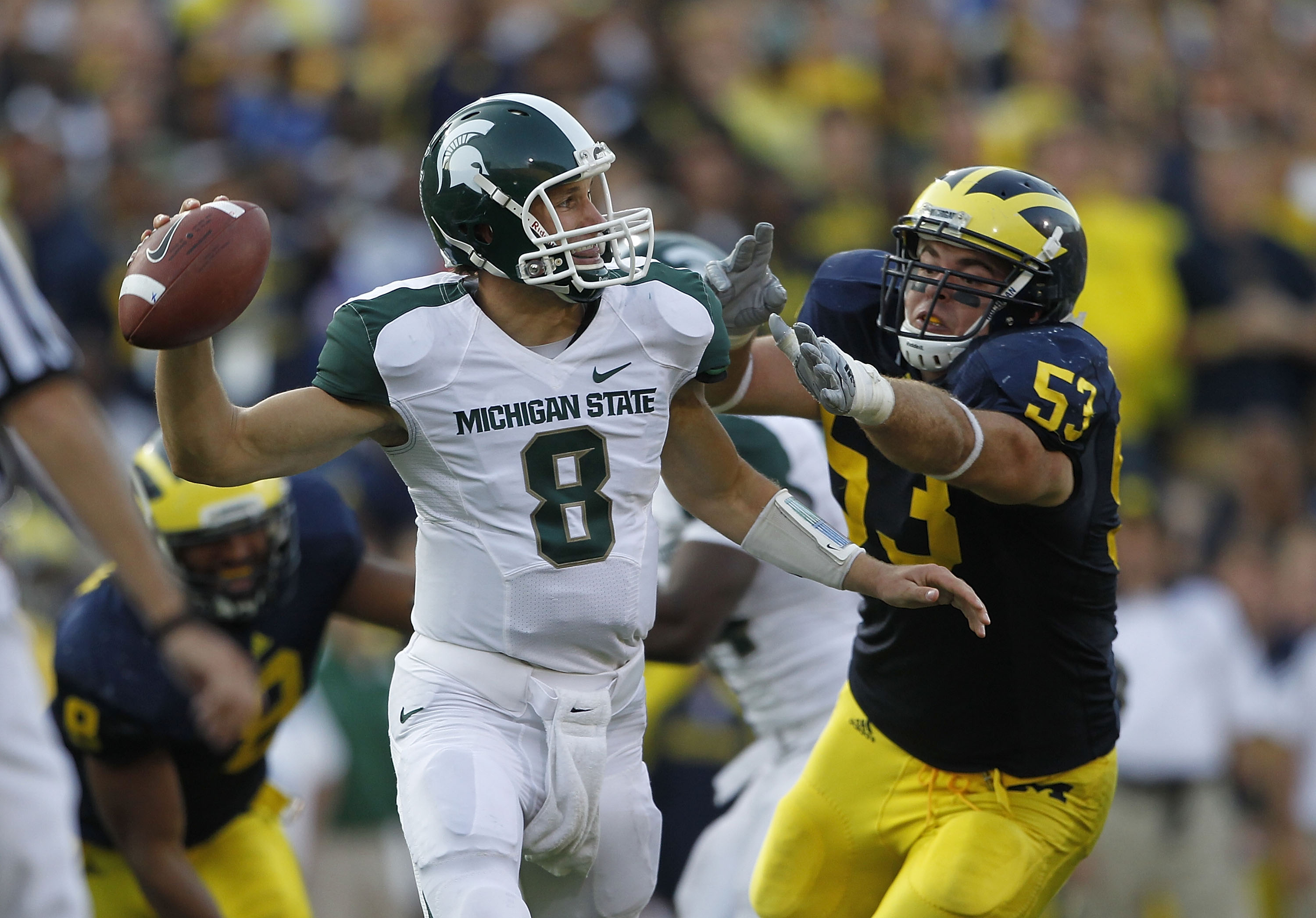 Kirk Cousins on Michigan-Michigan State: 'Throw the record out'