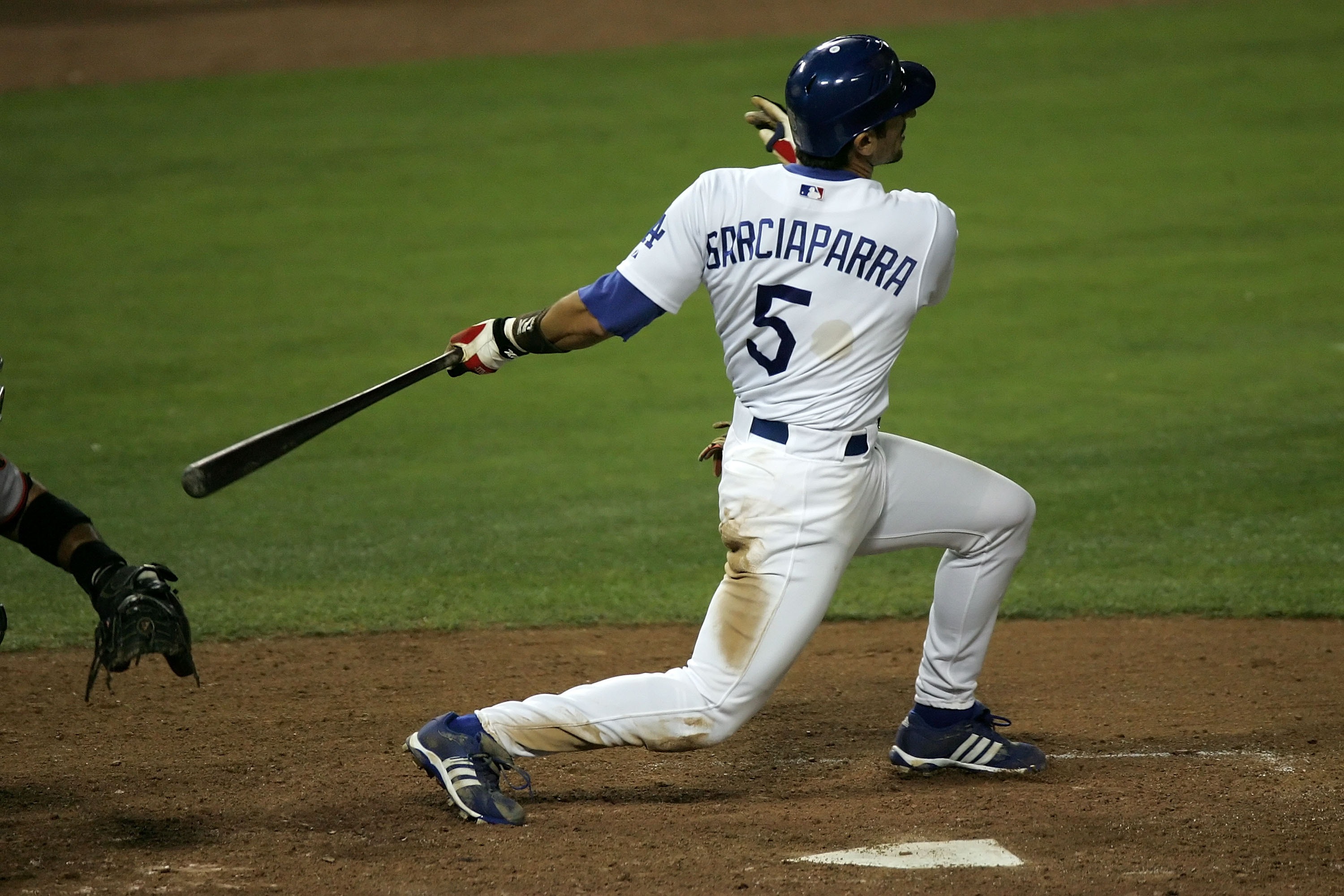 La Dodgers Garcia Parra #5 Baseball Jersey