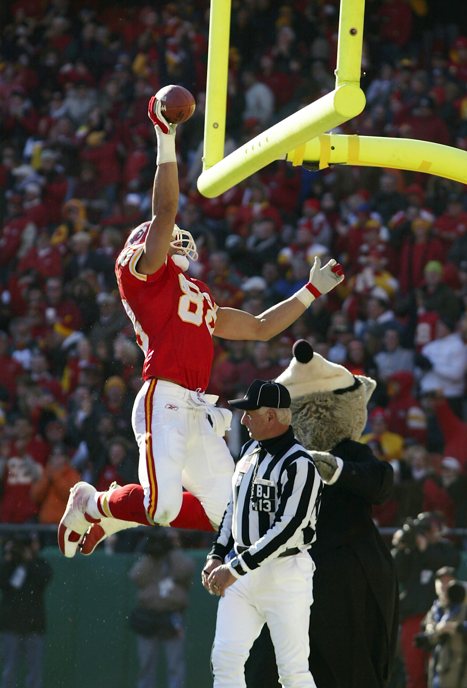 Calvin Johnson of Detroit Lions said he won't dunk over goalposts