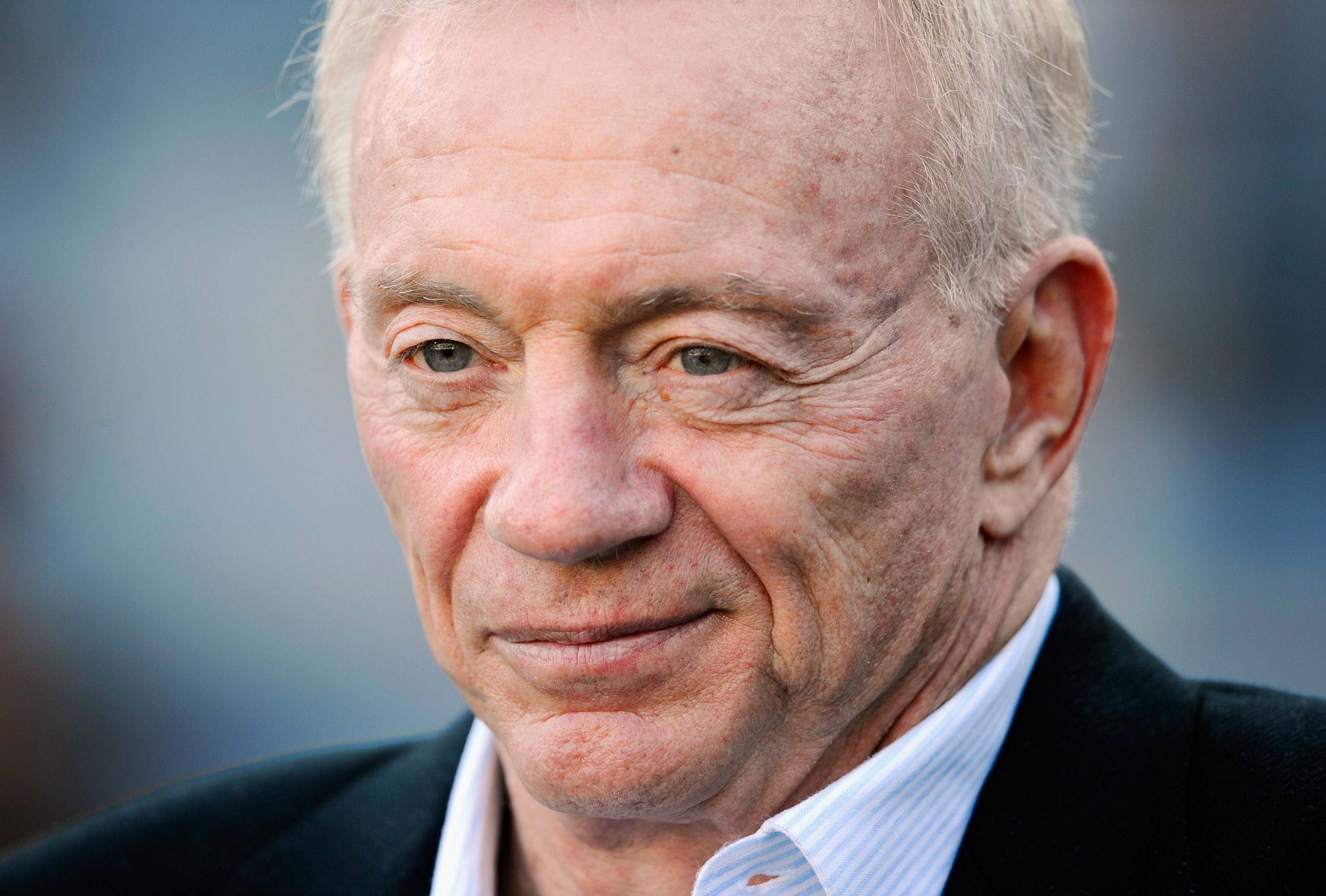SAN DIEGO - AUGUST 21:  Dallas Cowboys owner Jerry Jones during preseason game against the San Diego Chargers at Qualcomm Stadium on August 21, 2010 in San Diego, California.  (Photo by Kevork Djansezian/Getty Images)